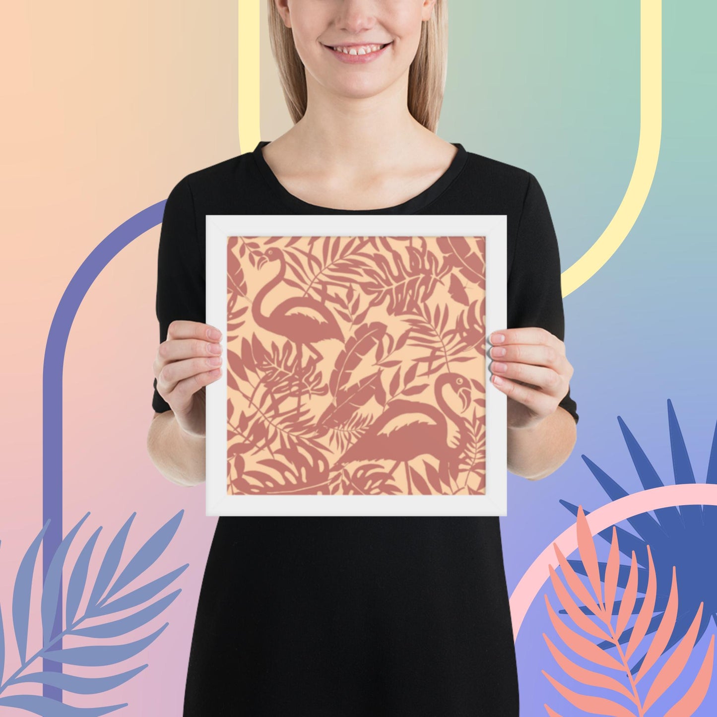 Pattern Art Framed Poster 54