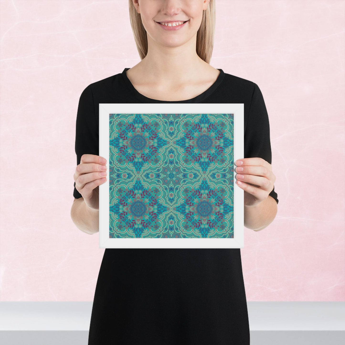 Pattern Art Framed Poster 64