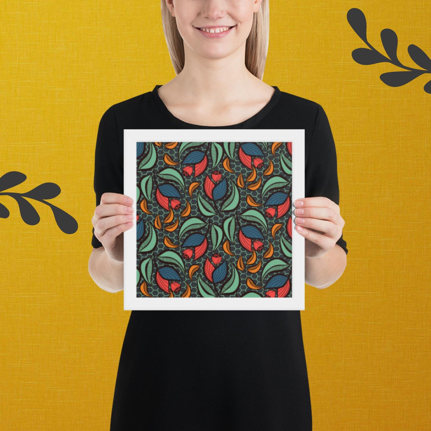 Pattern Art Framed Poster 65