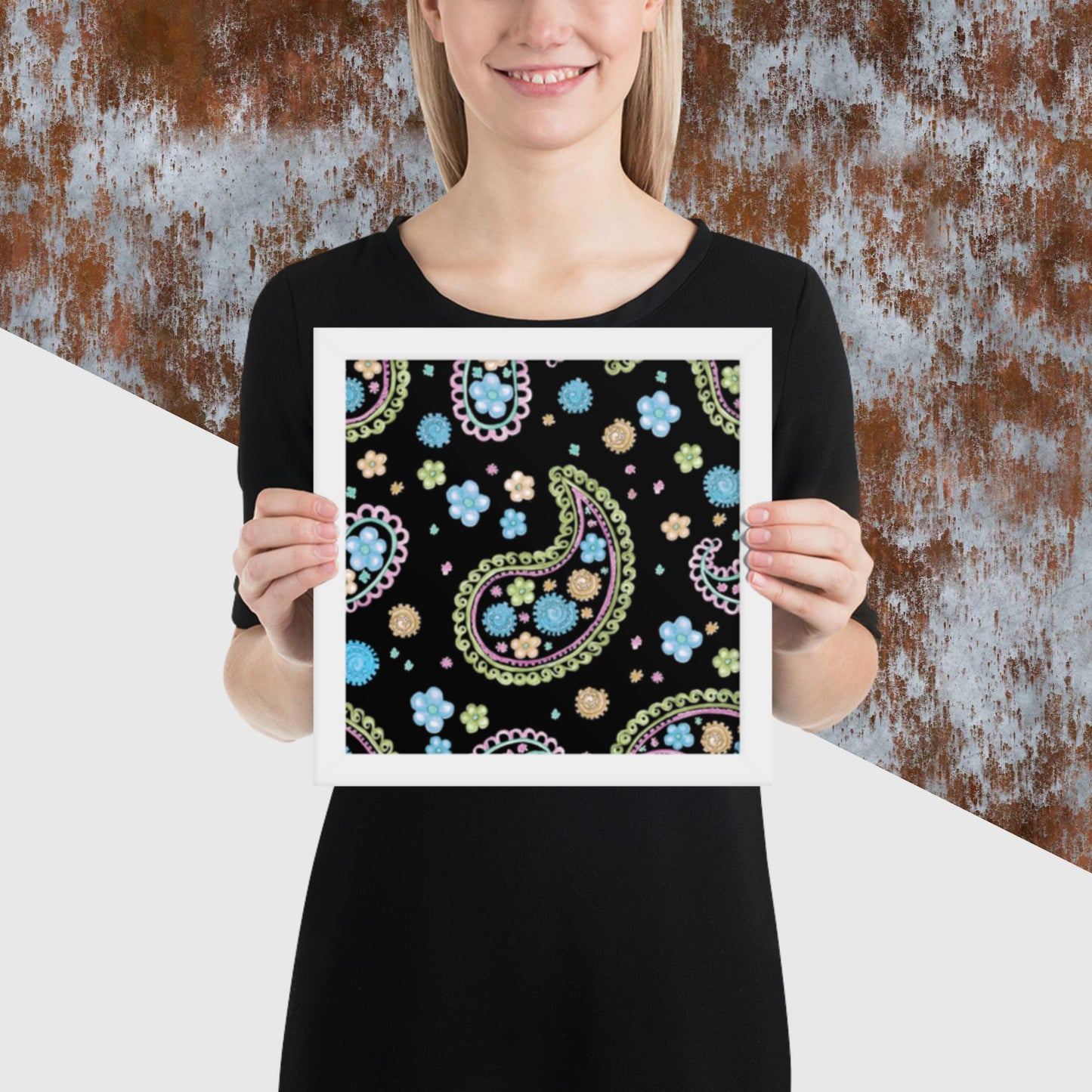 Pattern Art Framed Poster 69
