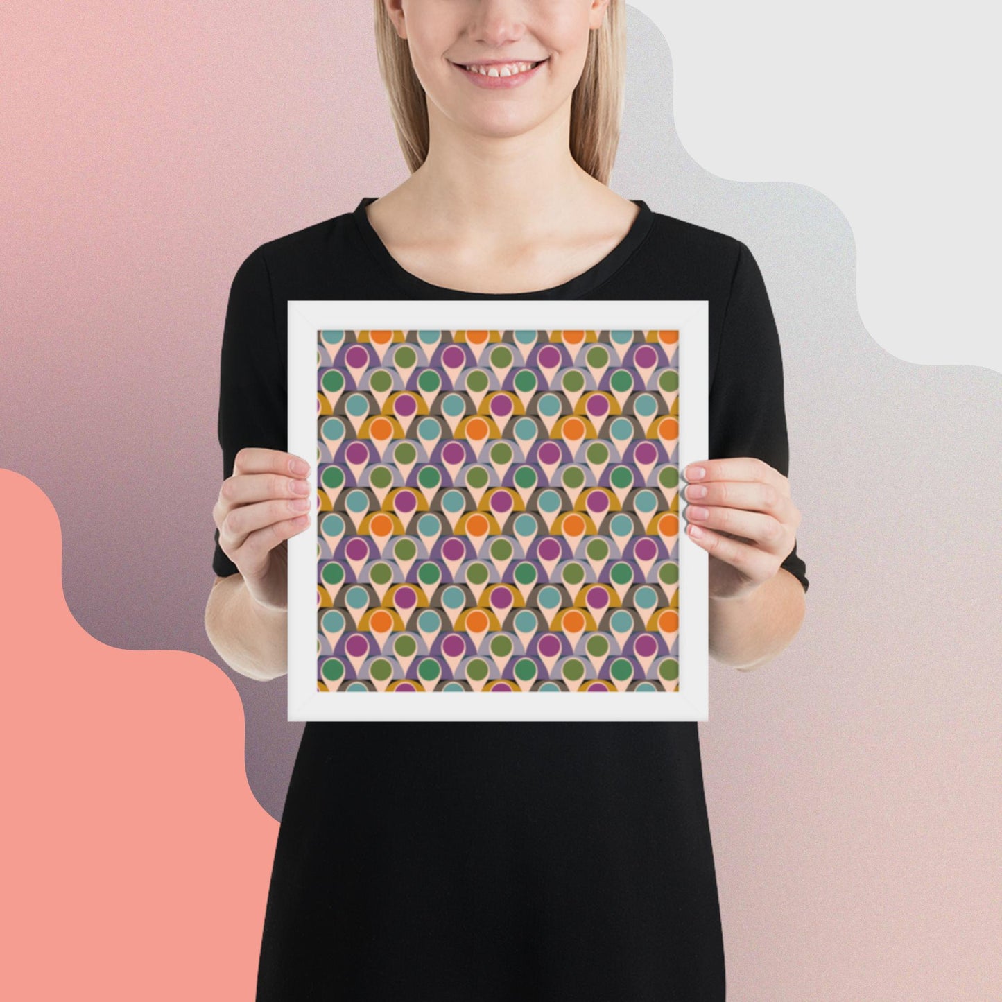 Pattern Art Framed Poster 99