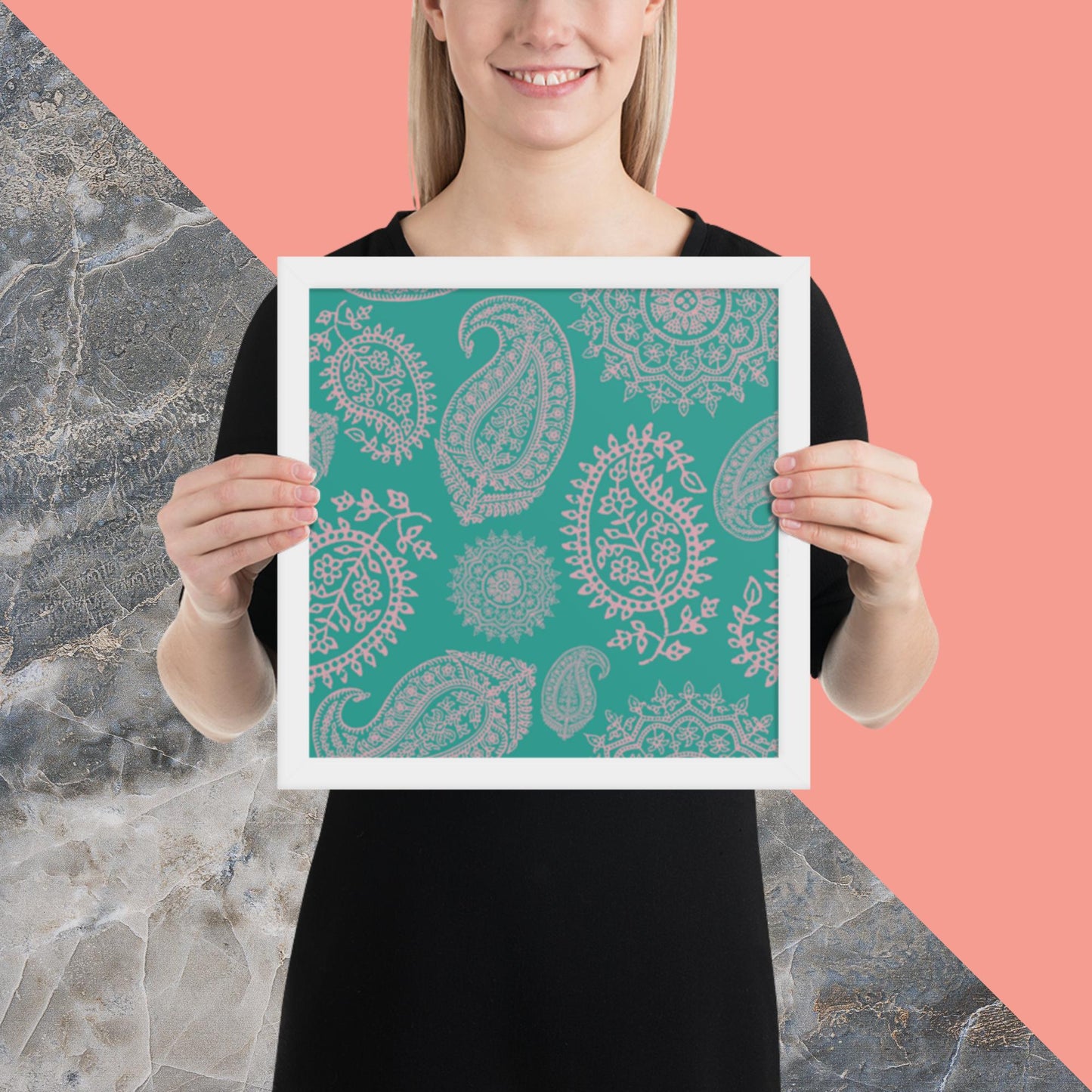 Pattern Art Framed Poster 1