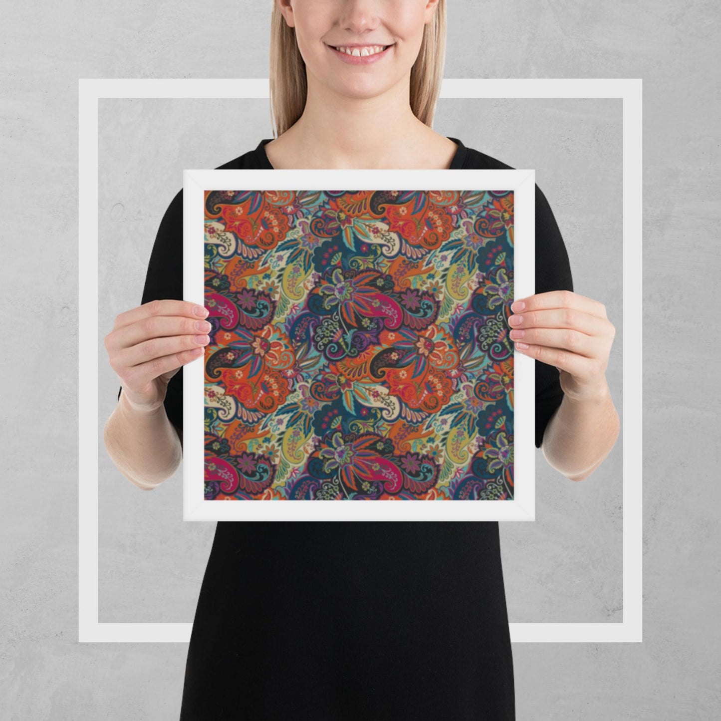 Pattern Art Framed Poster 8