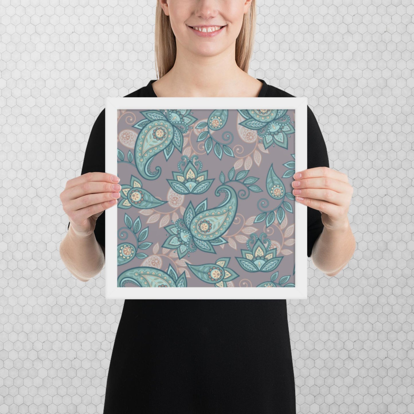 Pattern Art Framed Poster 18