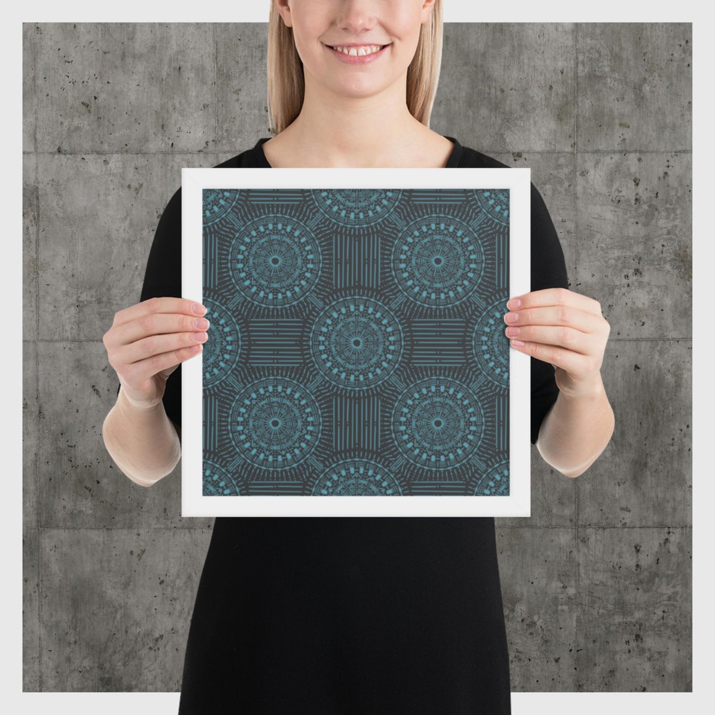 Pattern Art Framed Poster 24