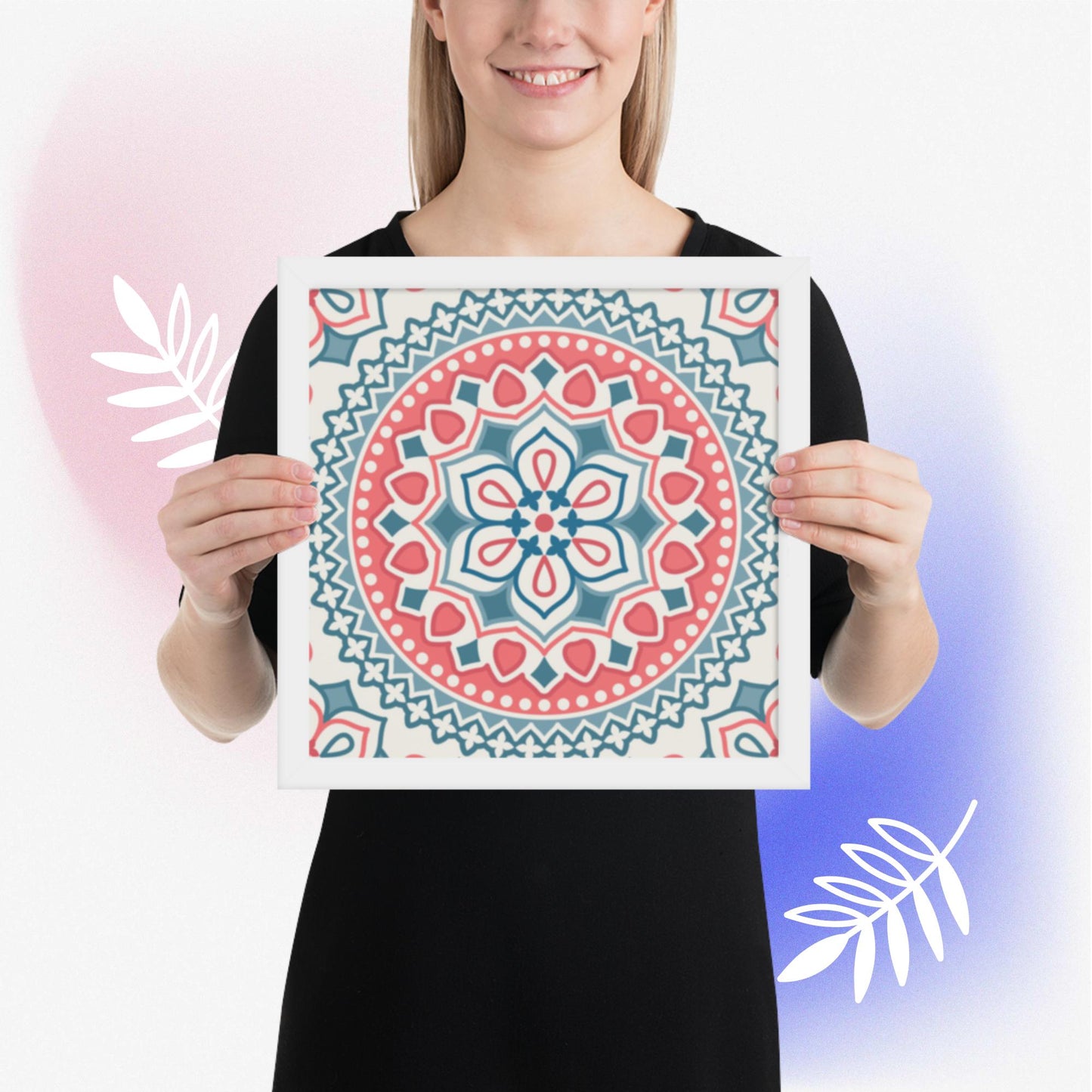 Pattern Art Framed Poster 34