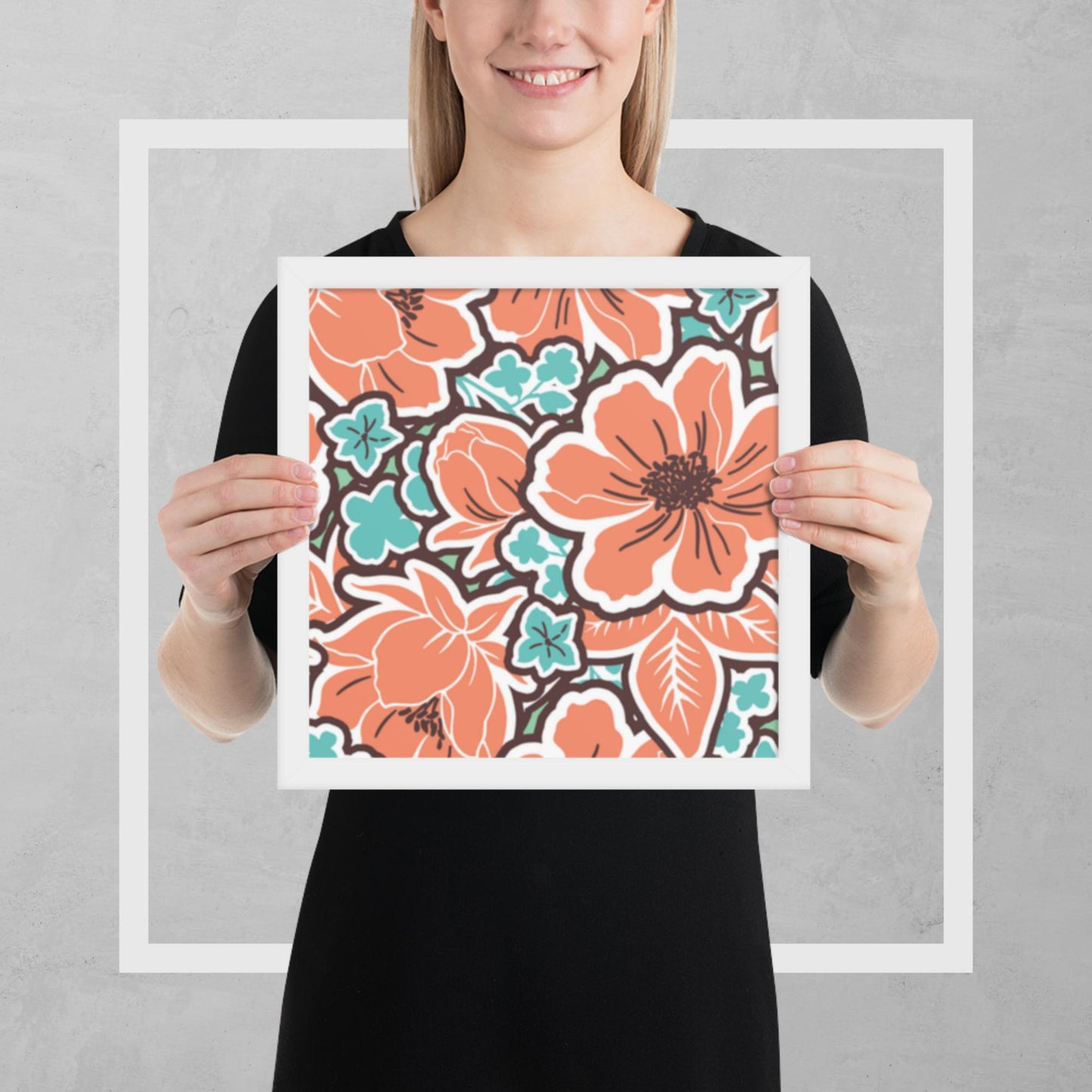 Pattern Art Framed Poster 37