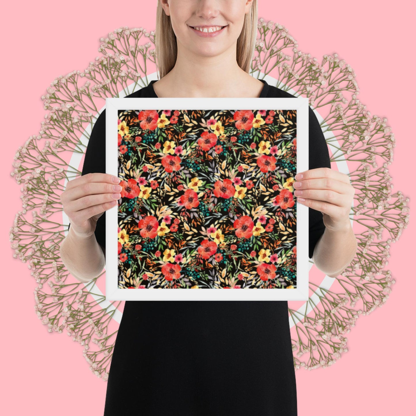 Pattern Art Framed Poster 44