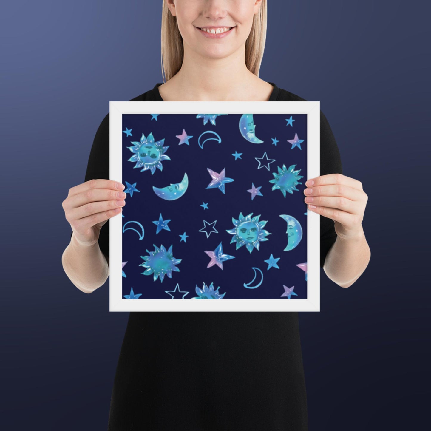 Pattern Art Framed Poster 48
