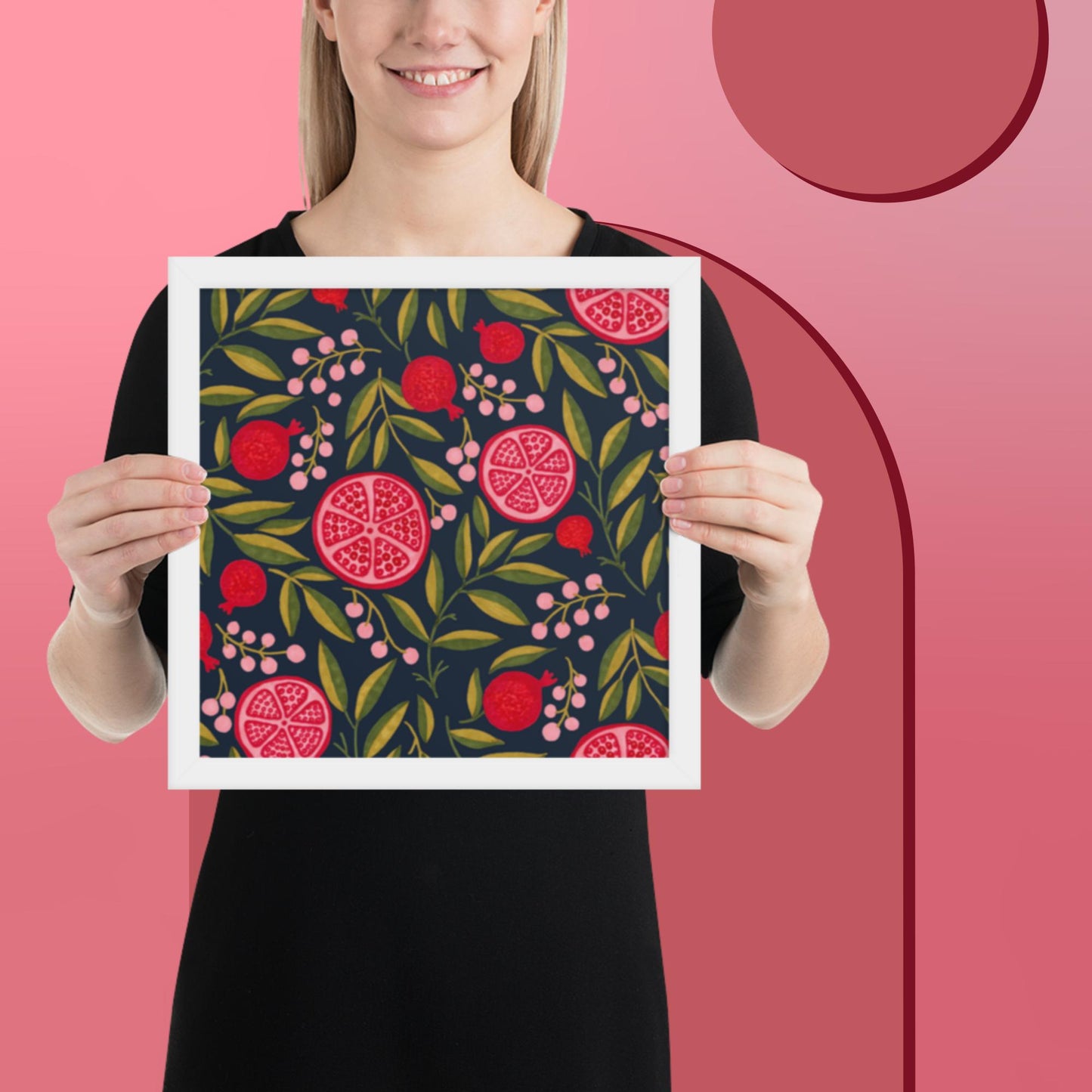 Pattern Art Framed Poster 50