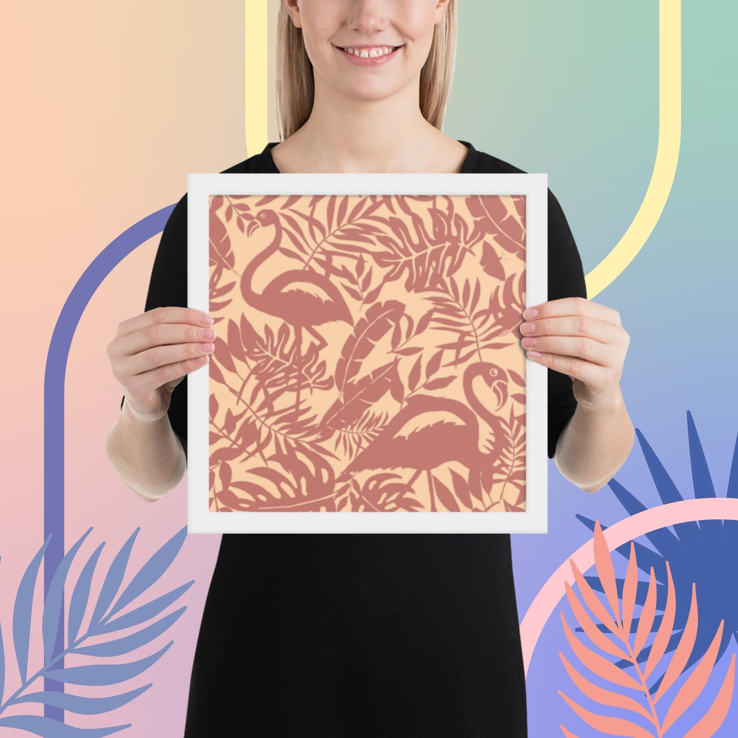Pattern Art Framed Poster 54