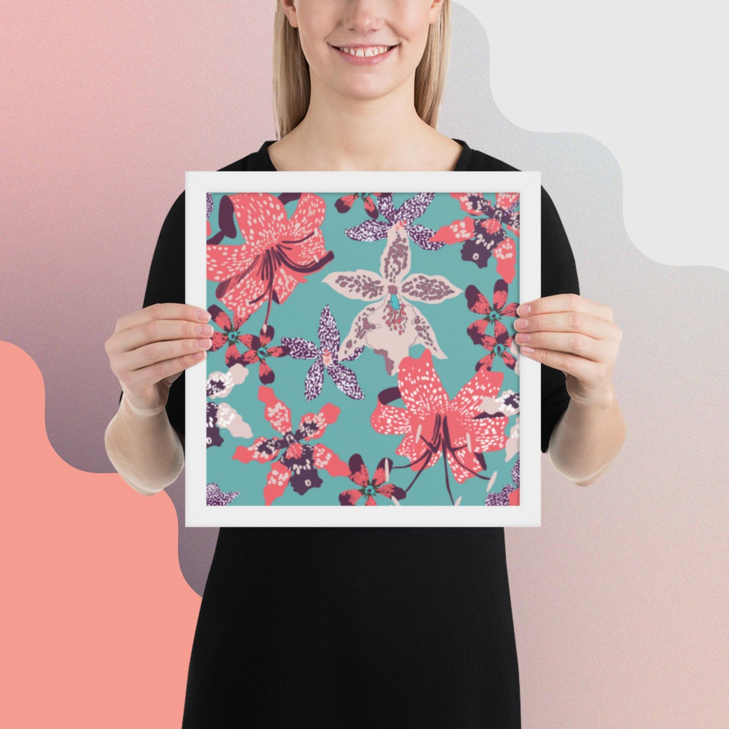 Pattern Art Framed Poster 60
