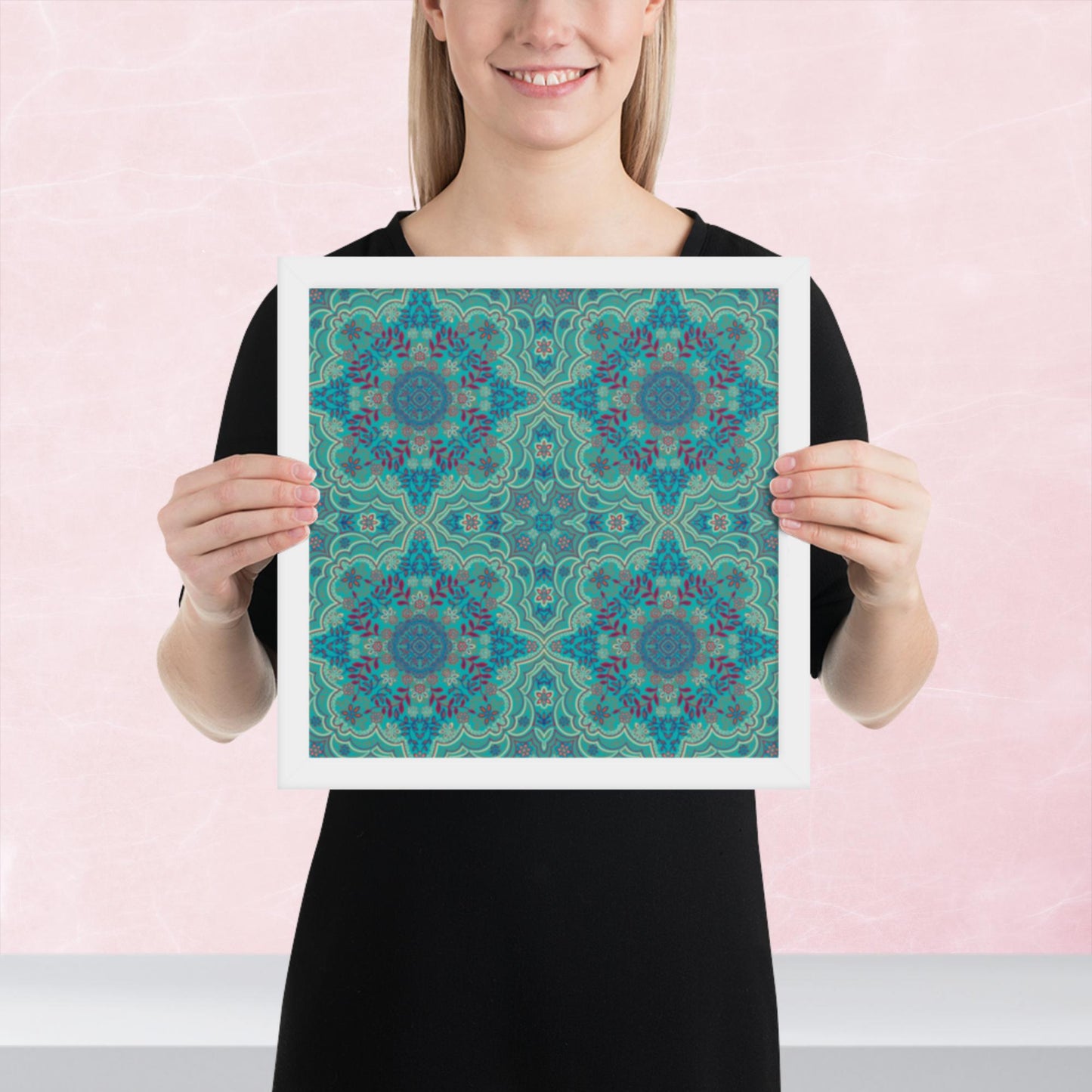 Pattern Art Framed Poster 64