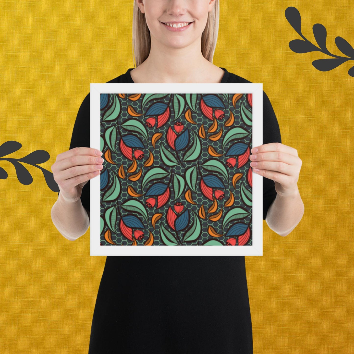 Pattern Art Framed Poster 65