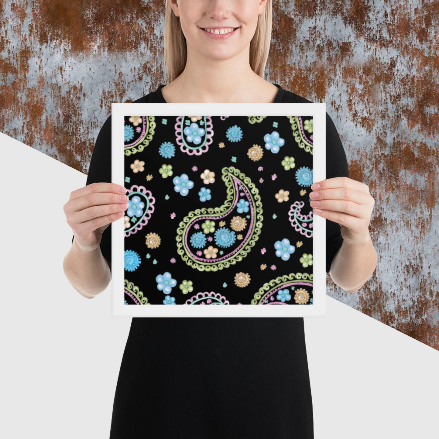 Pattern Art Framed Poster 69