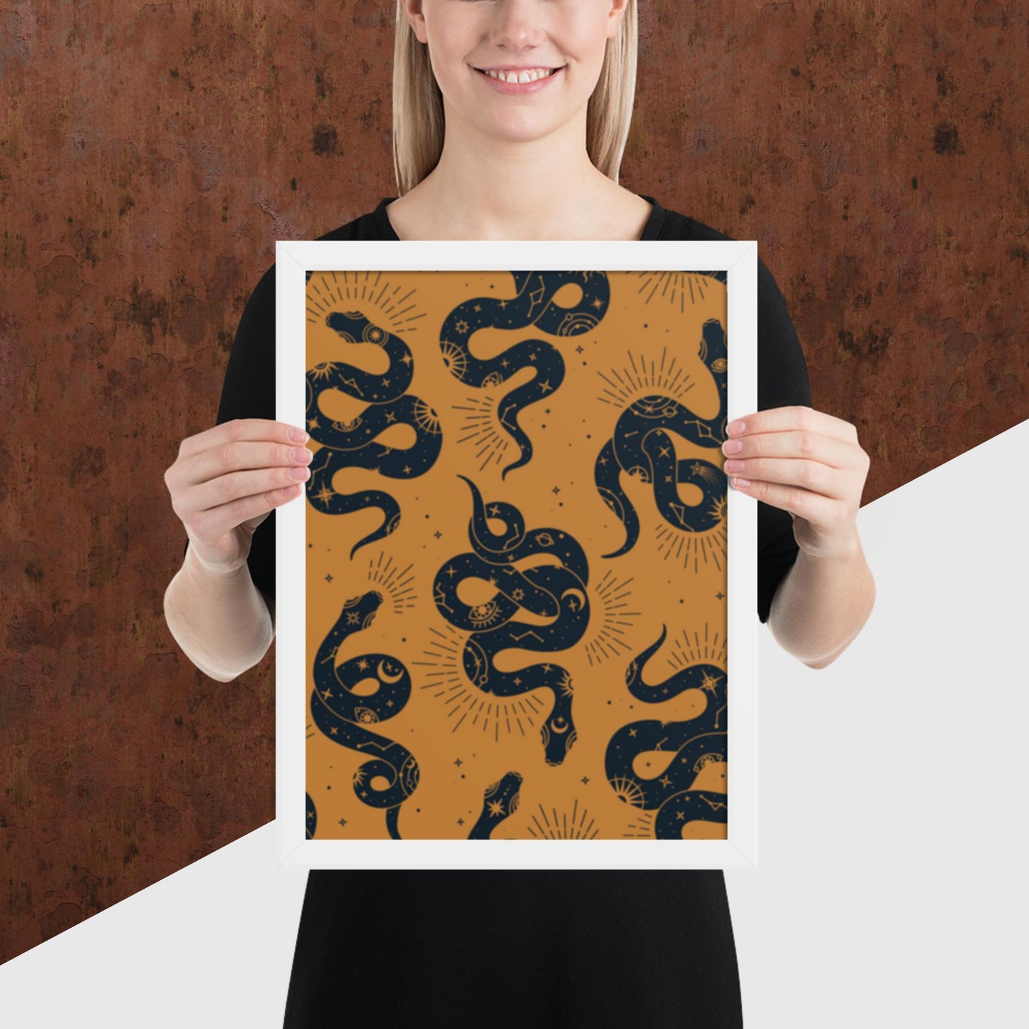 Pattern Art Framed Poster 2