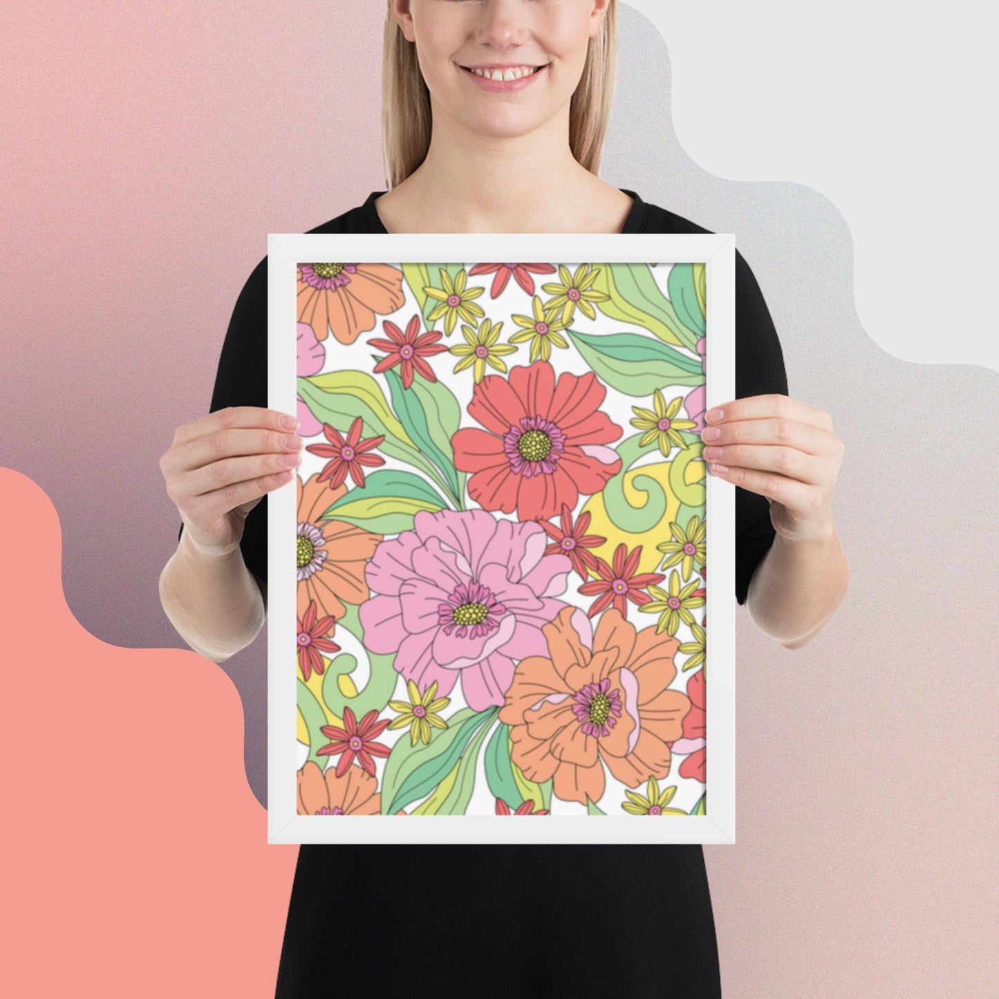 Pattern Art Framed Poster 7