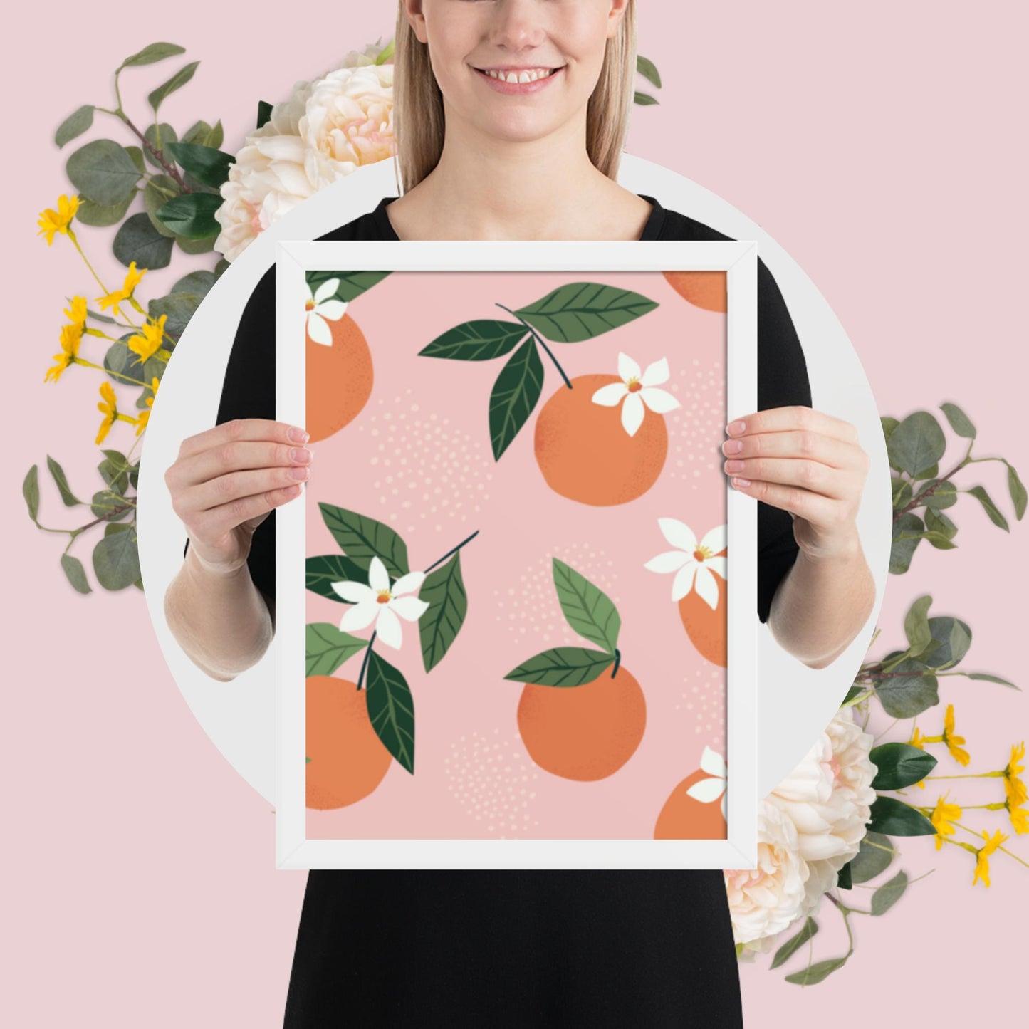 Pattern Art Framed Poster 10
