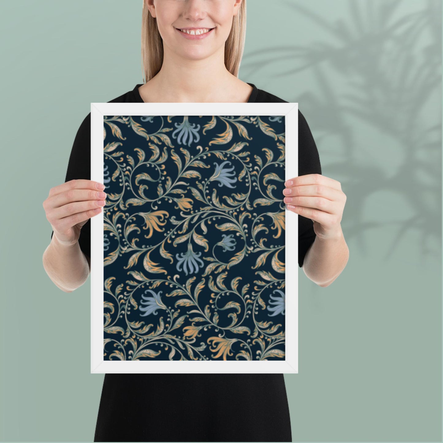 Pattern Art Framed Poster 17