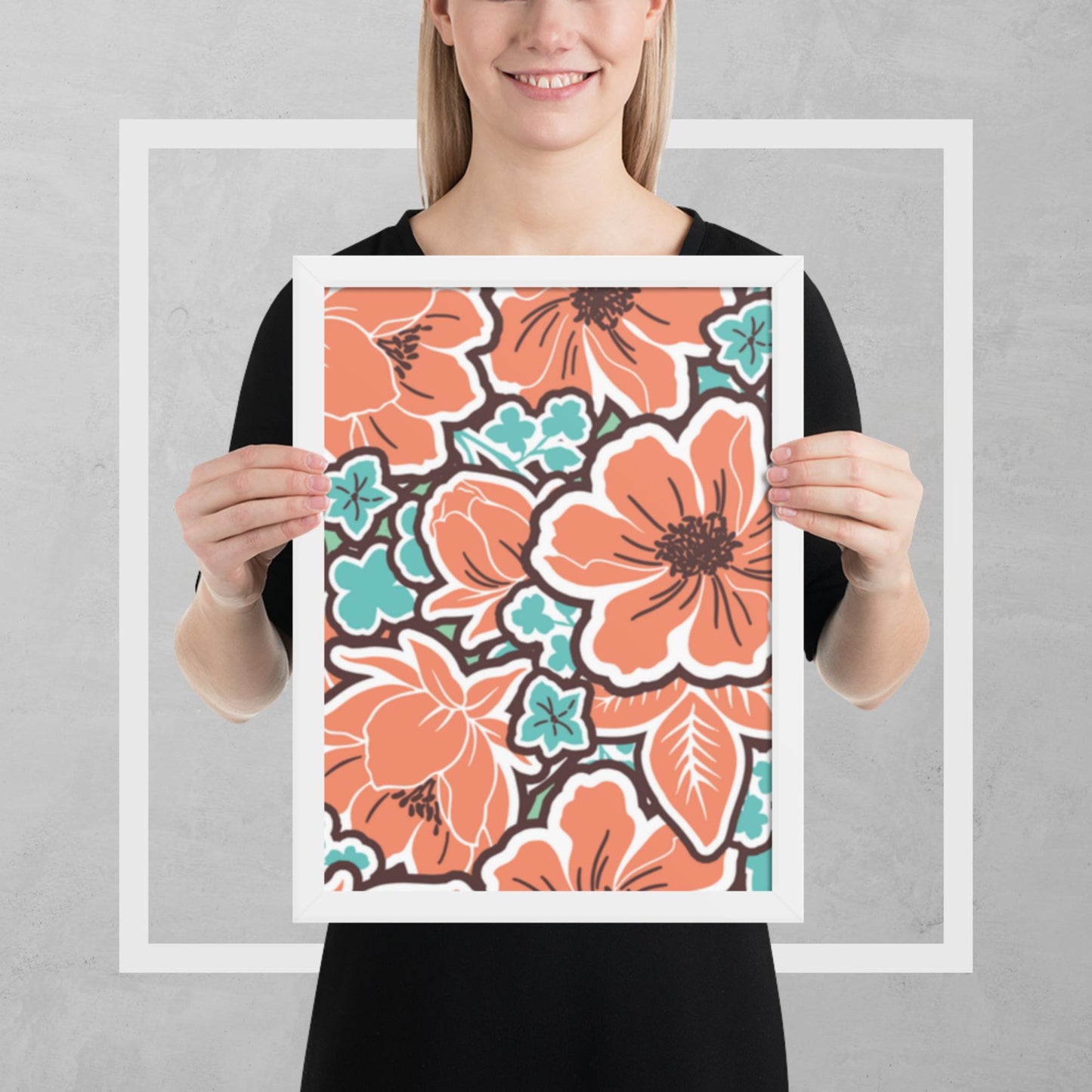 Pattern Art Framed Poster 37