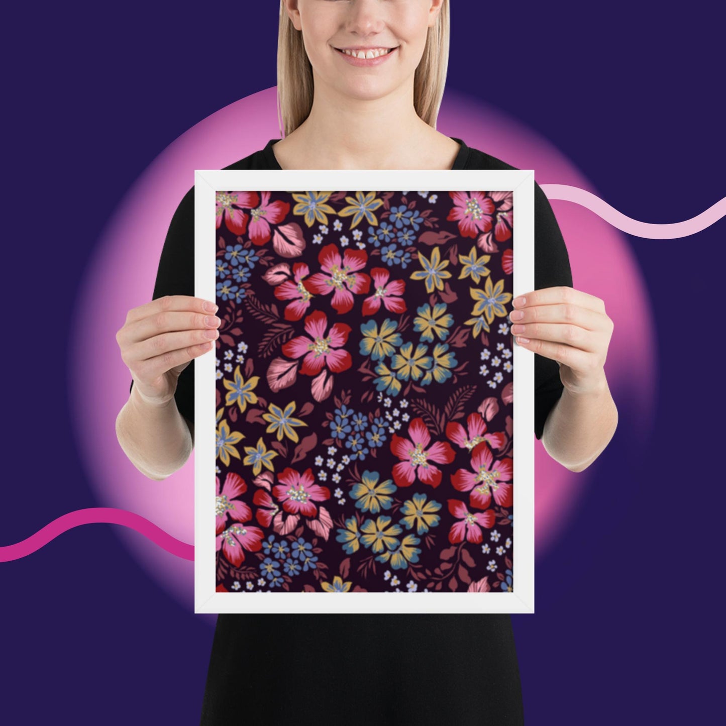 Pattern Art Framed Poster 39