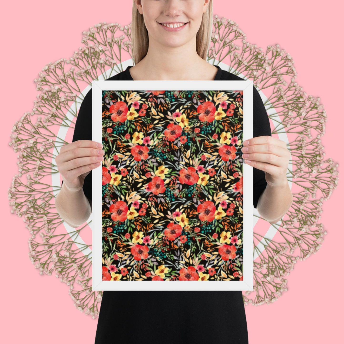Pattern Art Framed Poster 44