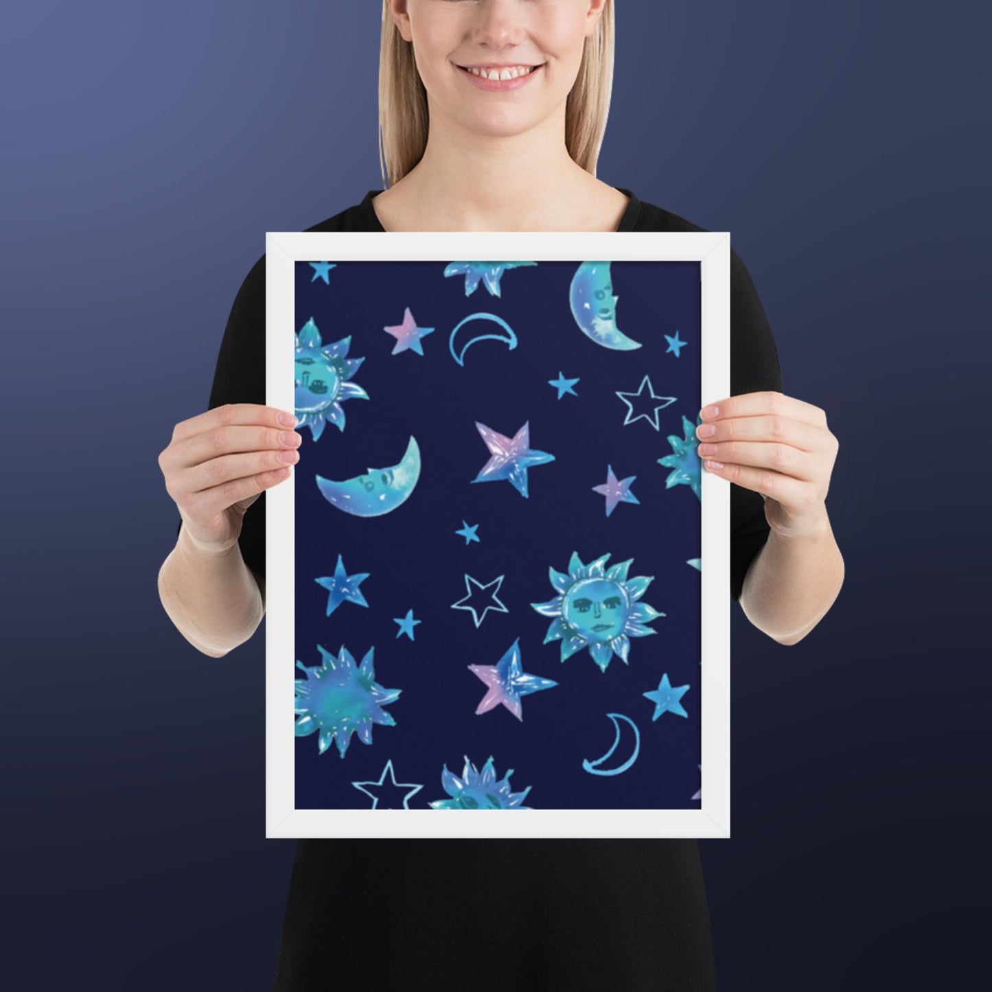 Pattern Art Framed Poster 48