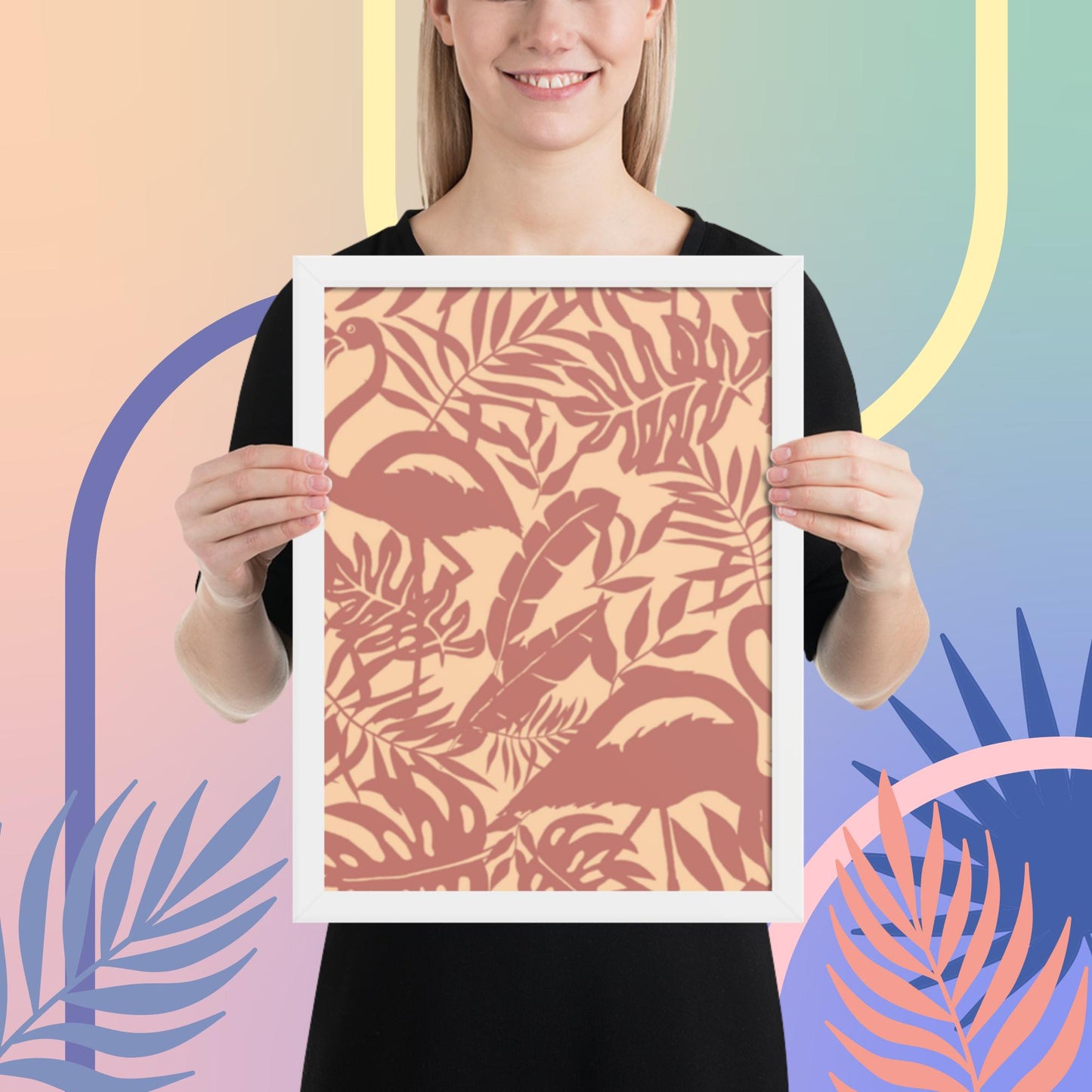 Pattern Art Framed Poster 54
