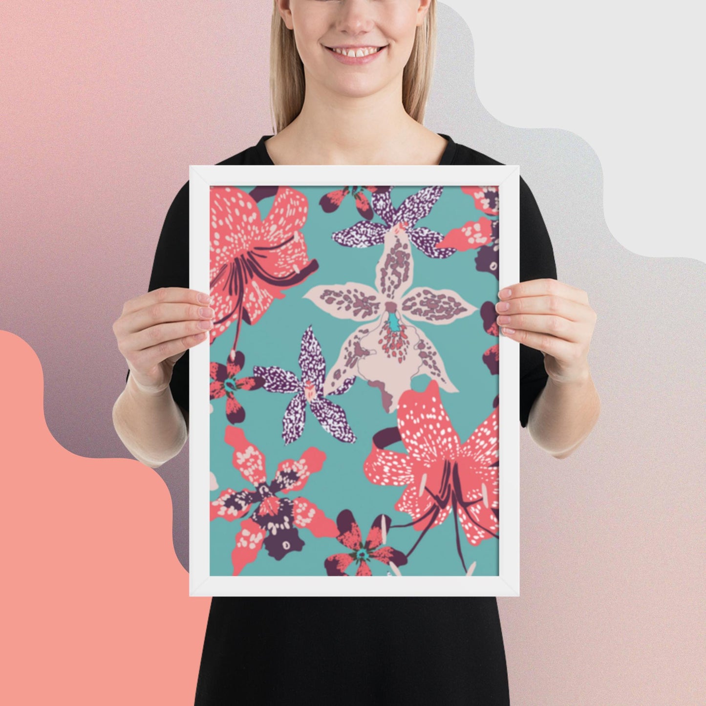 Pattern Art Framed Poster 60
