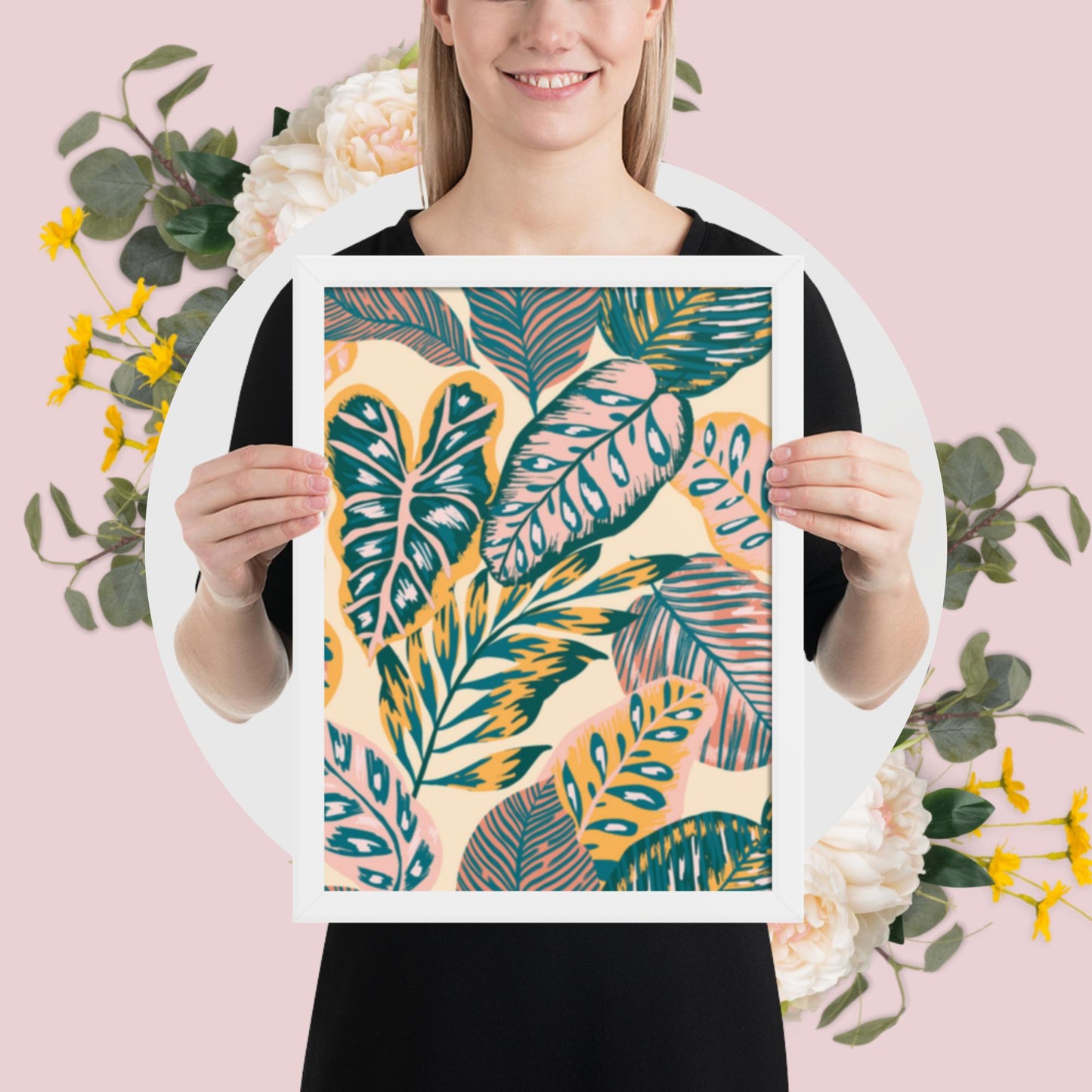 Pattern Art Framed Poster 62