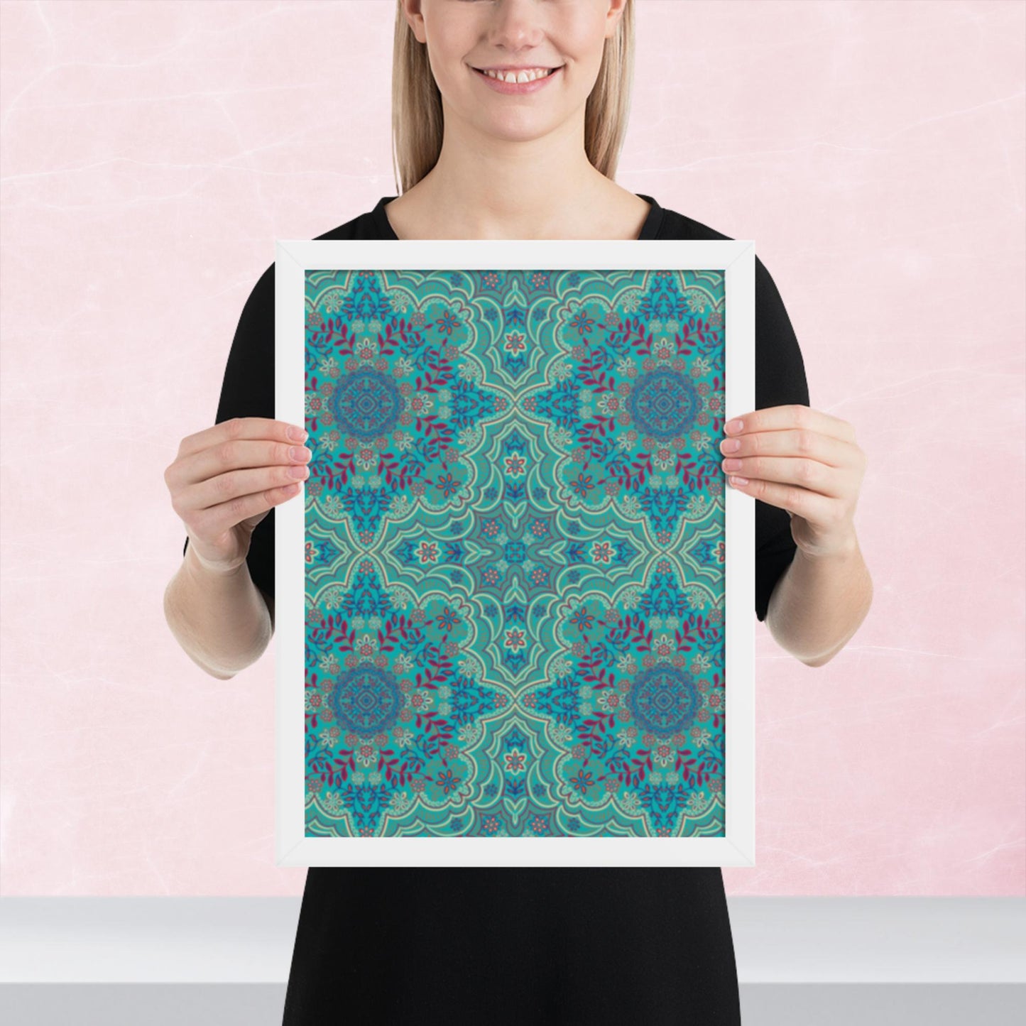 Pattern Art Framed Poster 64