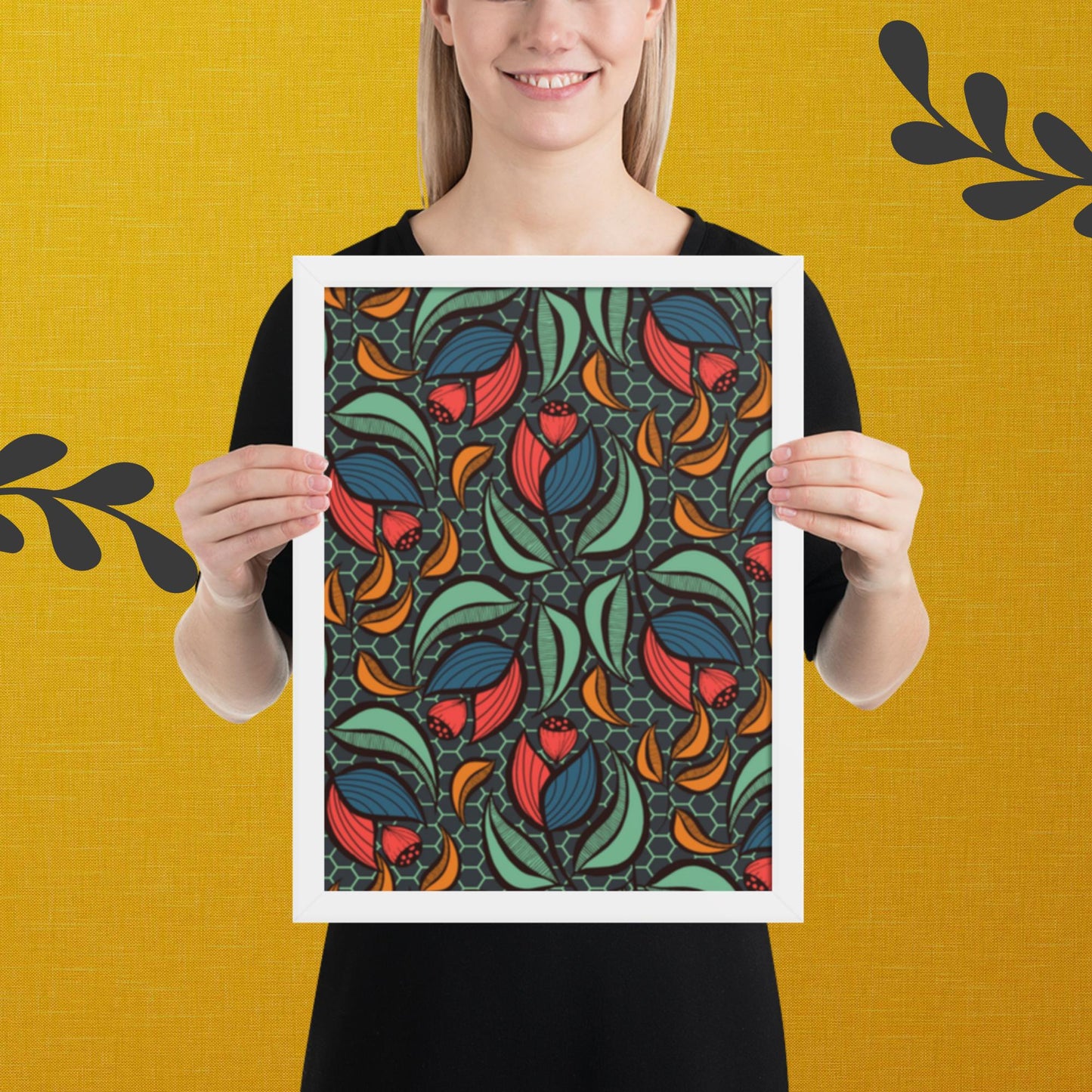 Pattern Art Framed Poster 65