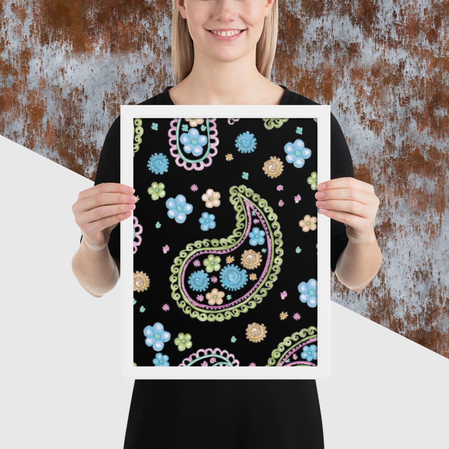 Pattern Art Framed Poster 69