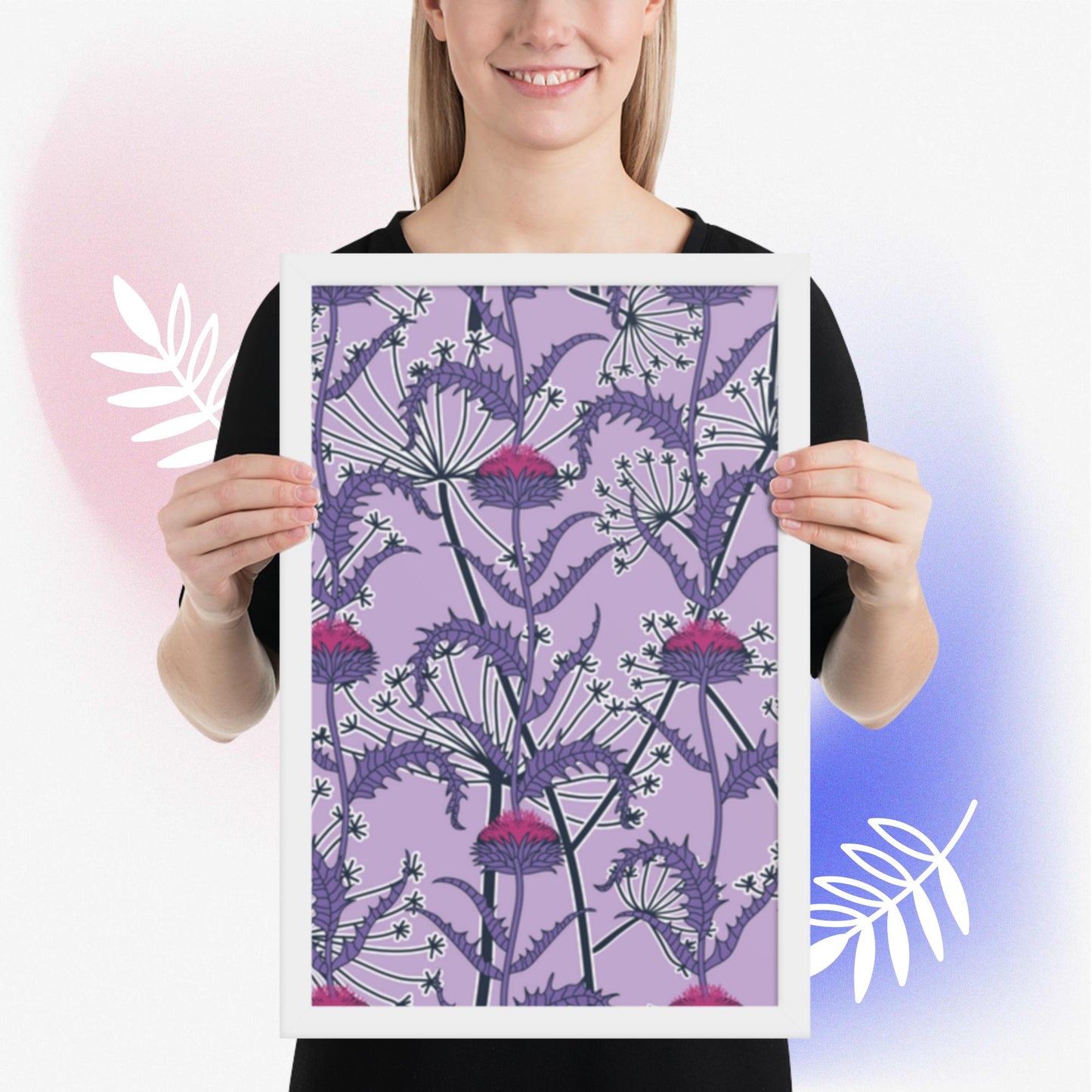 Pattern Art Framed Poster 4