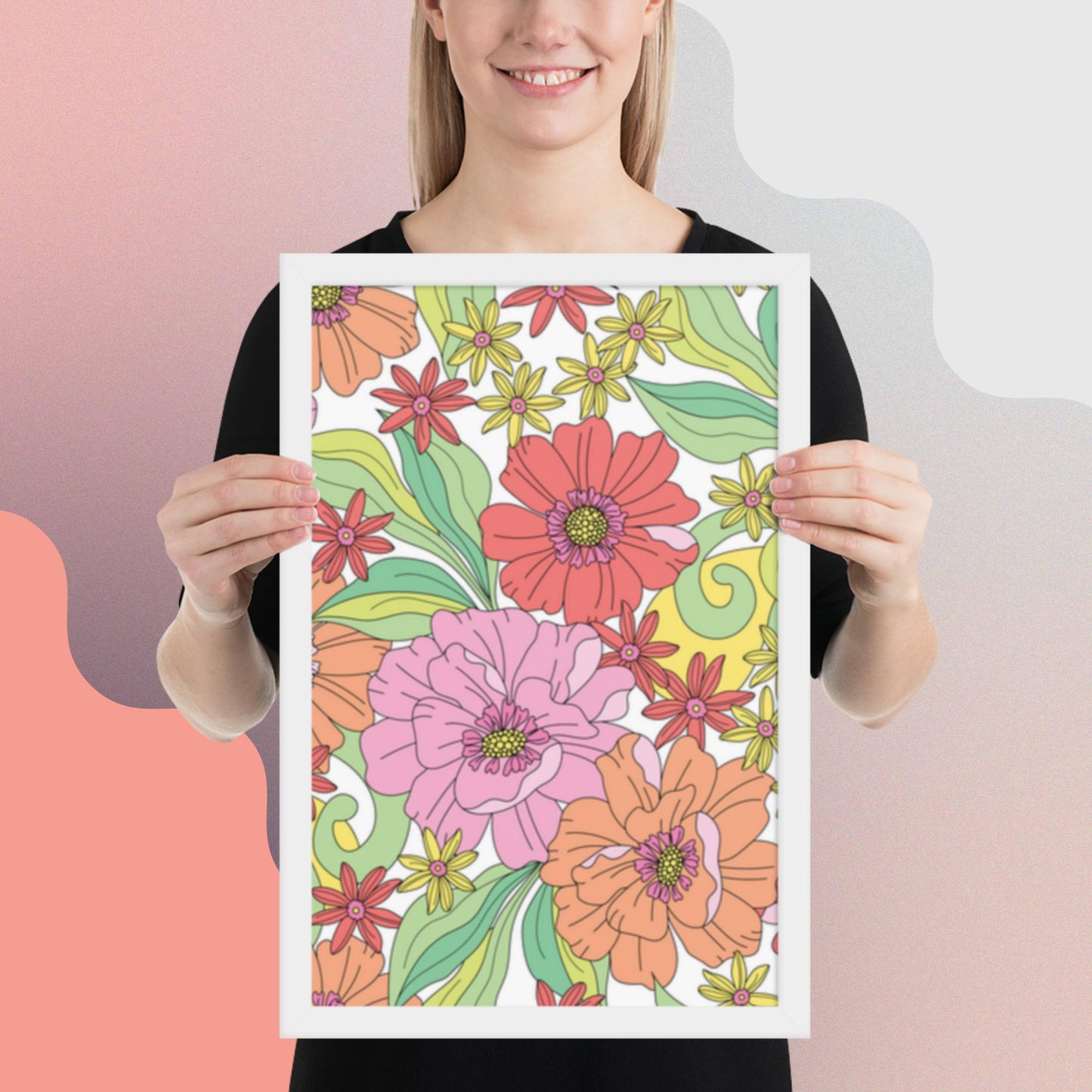 Pattern Art Framed Poster 7