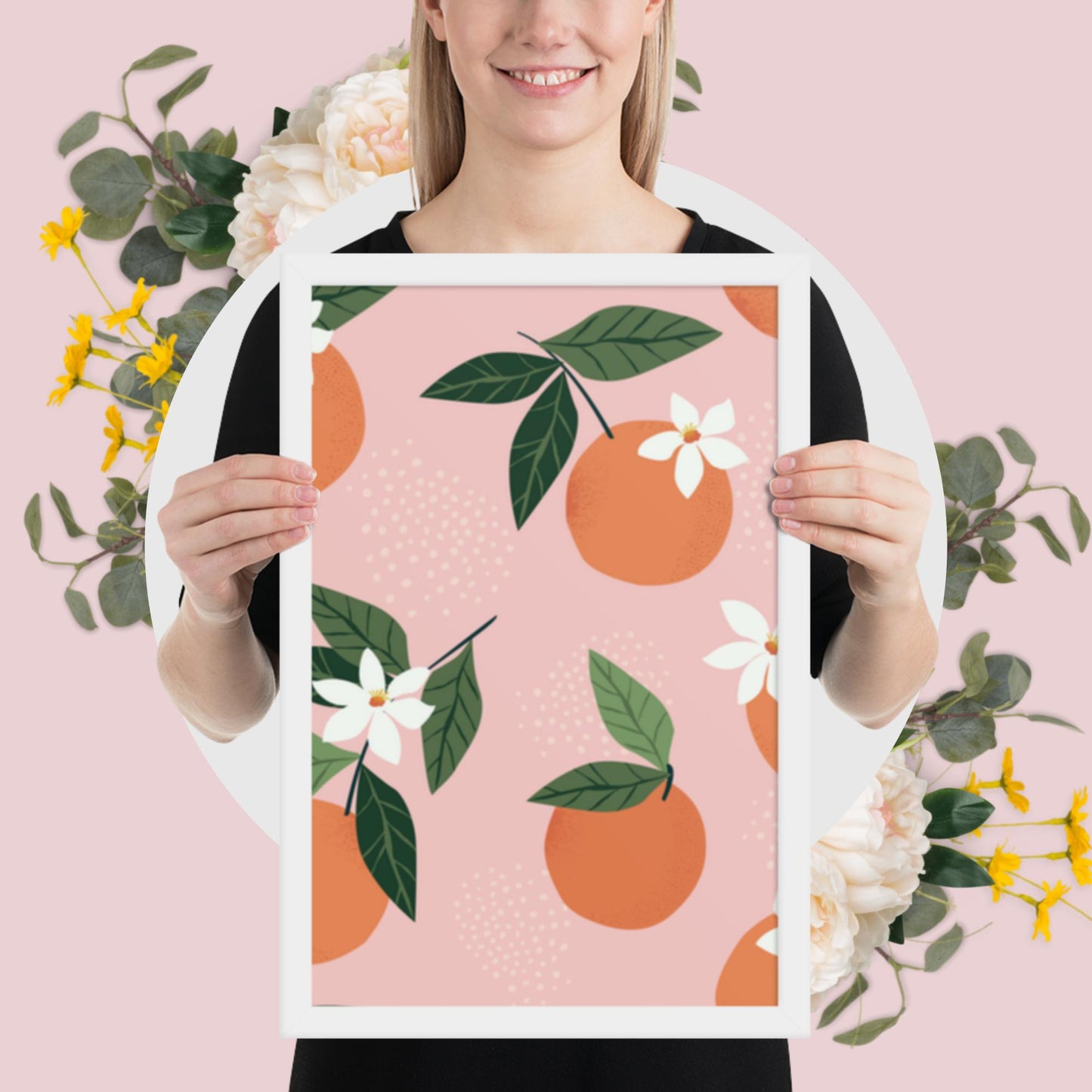 Pattern Art Framed Poster 10