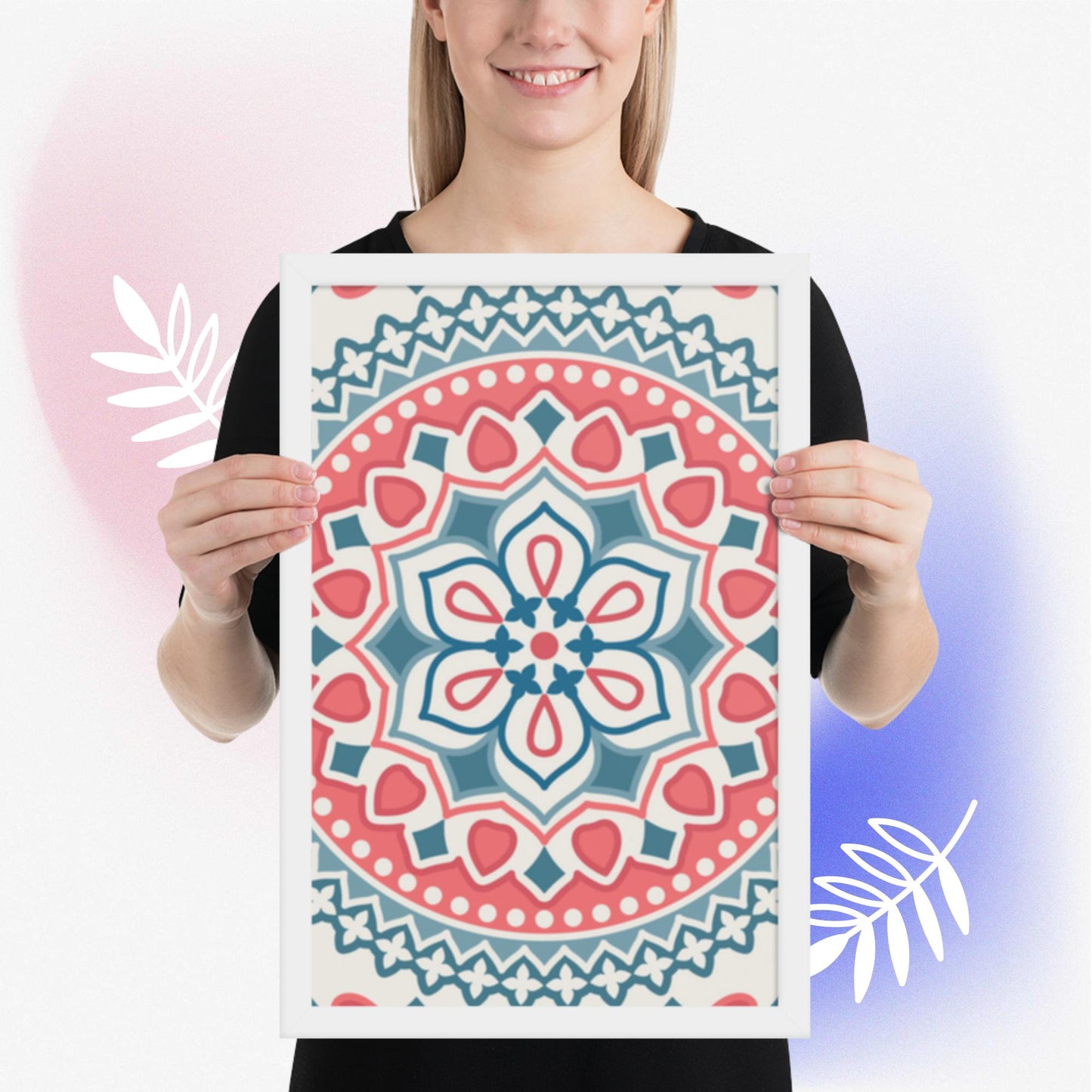 Pattern Art Framed Poster 34