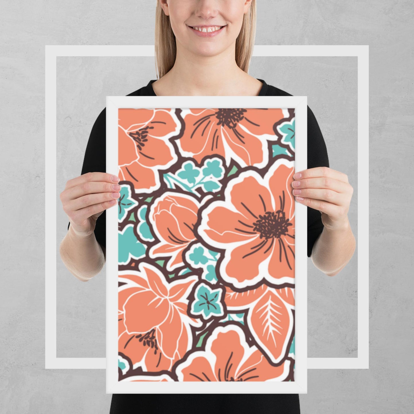 Pattern Art Framed Poster 37