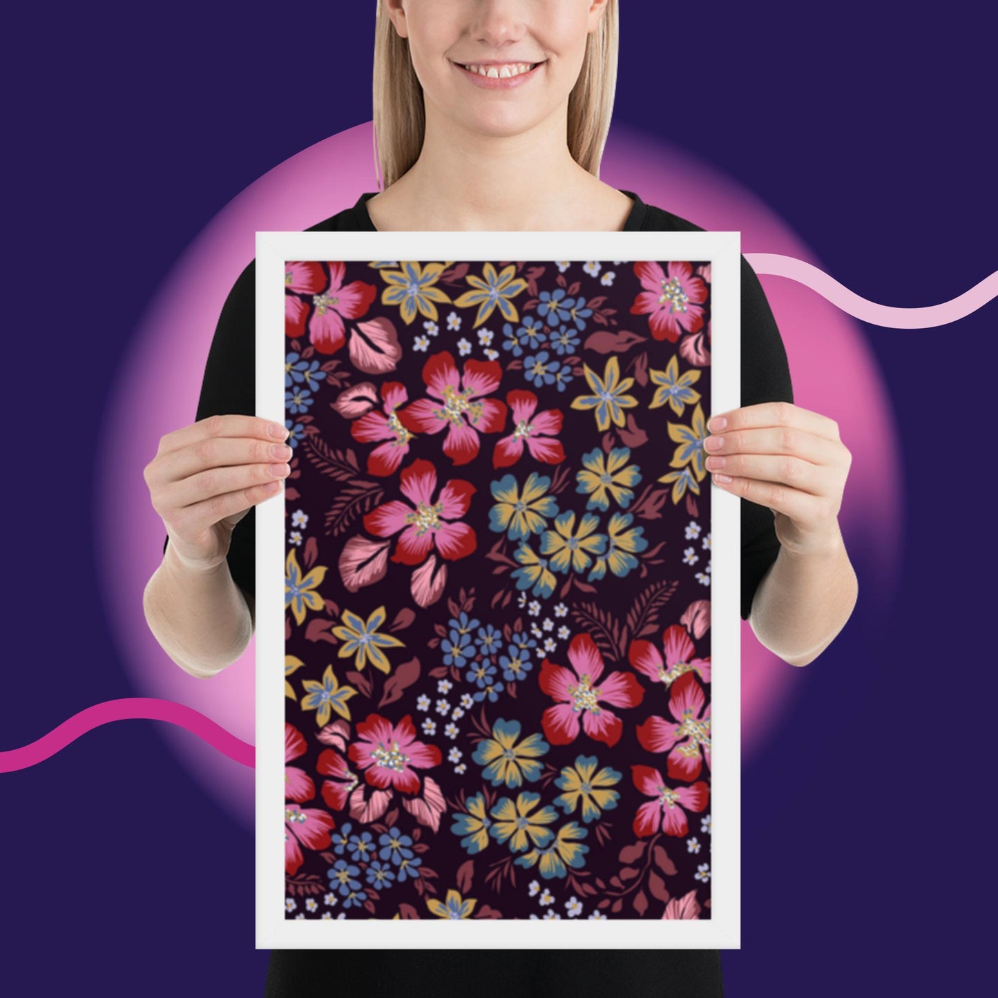 Pattern Art Framed Poster 39