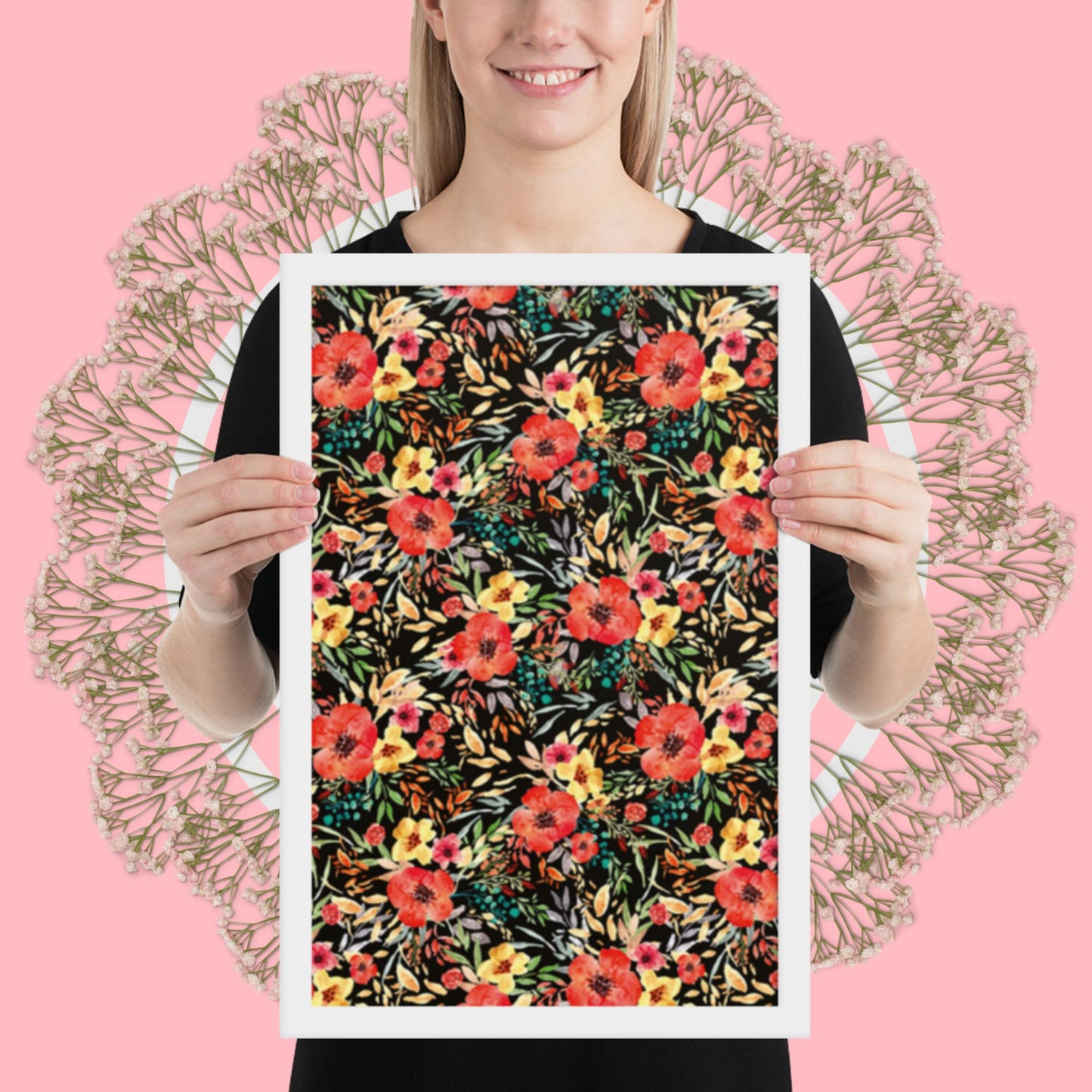 Pattern Art Framed Poster 44