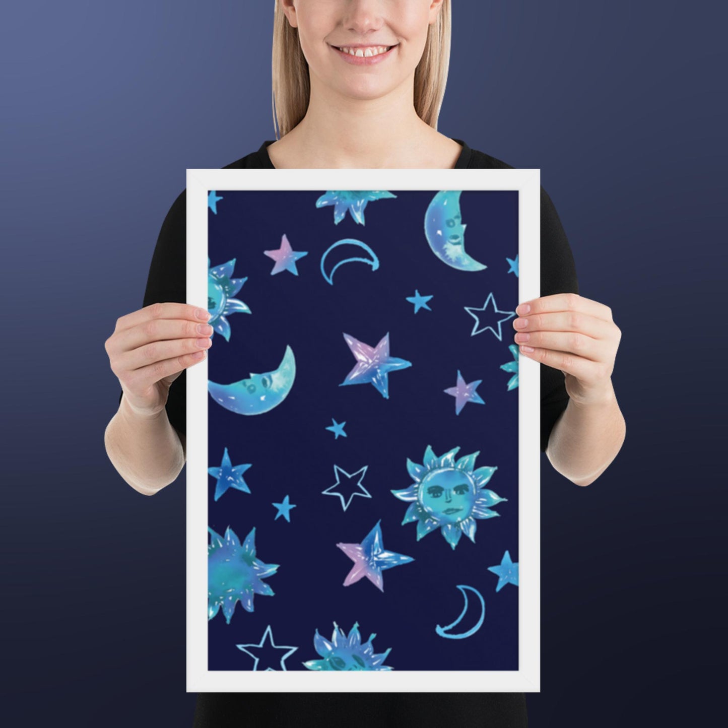 Pattern Art Framed Poster 48