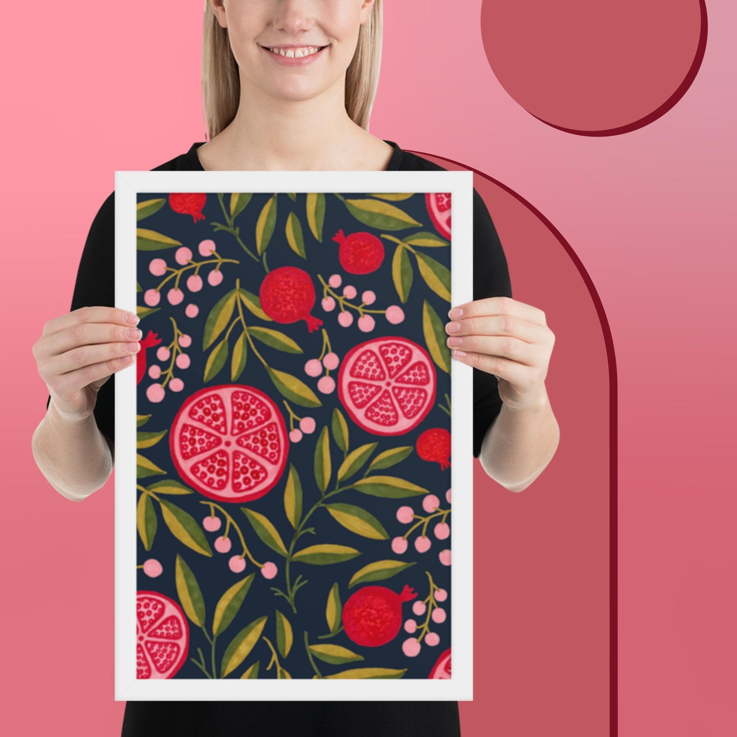 Pattern Art Framed Poster 50