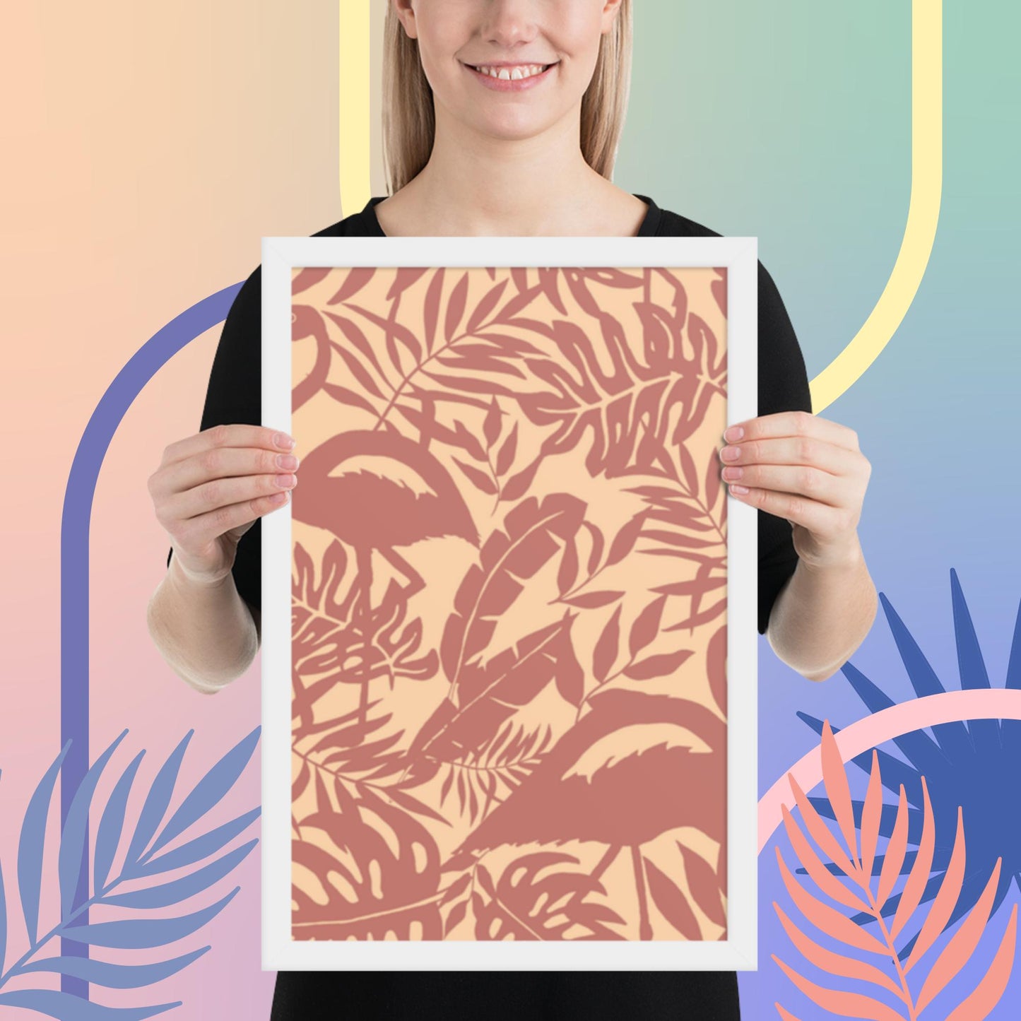 Pattern Art Framed Poster 54