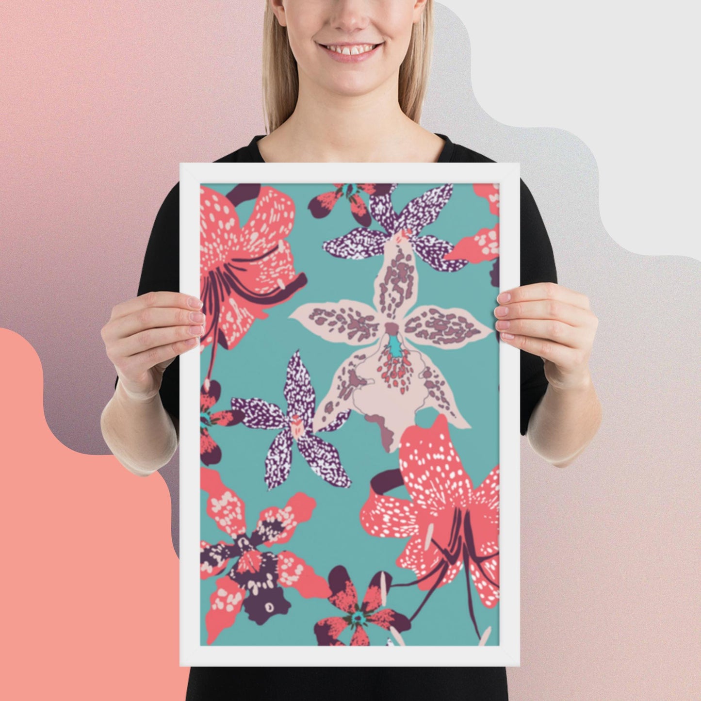 Pattern Art Framed Poster 60