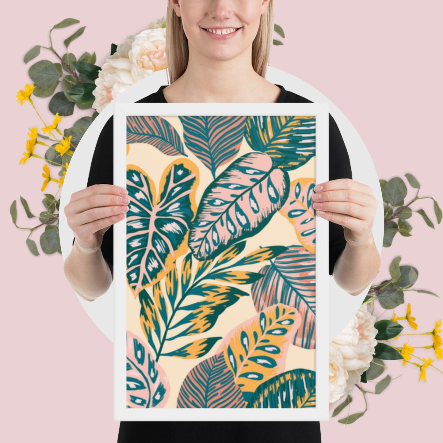 Pattern Art Framed Poster 62
