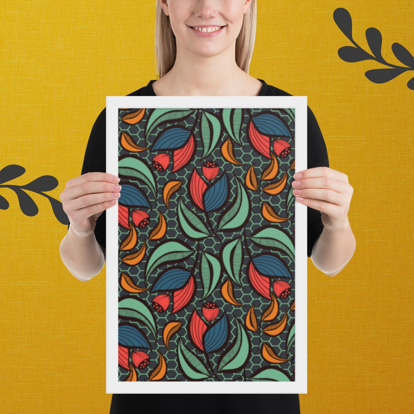 Pattern Art Framed Poster 65