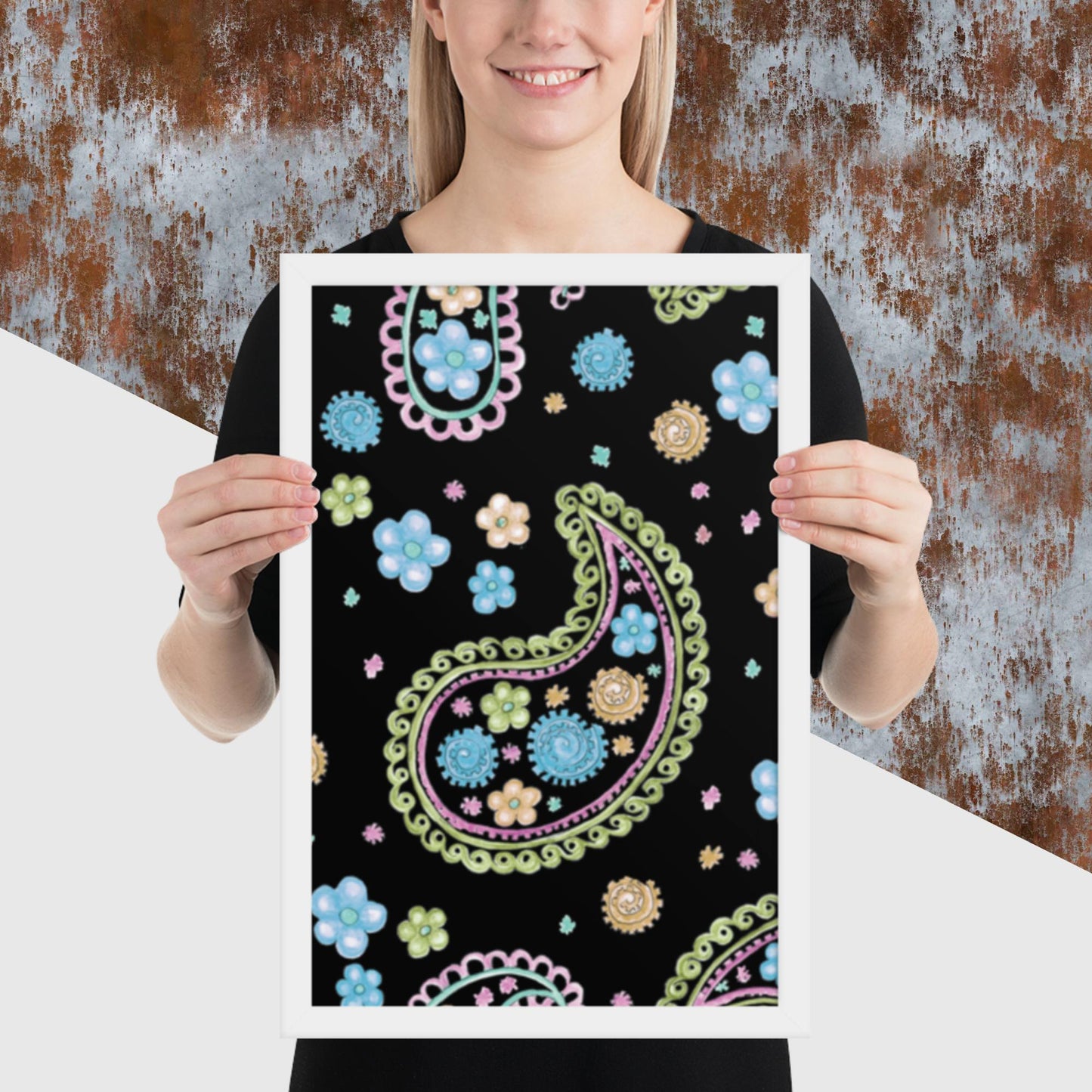 Pattern Art Framed Poster 69