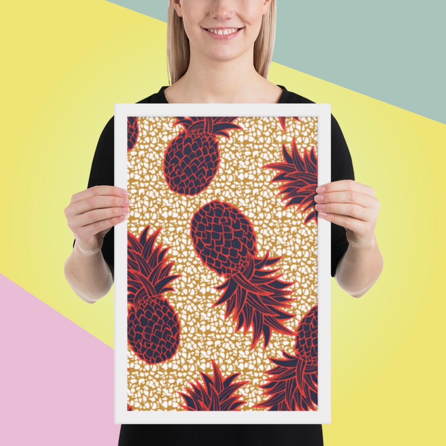Pattern Art Framed Poster 73