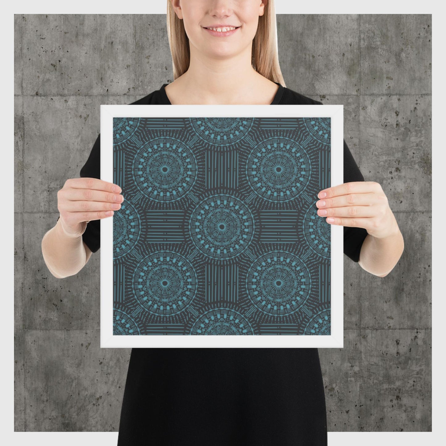 Pattern Art Framed Poster 24