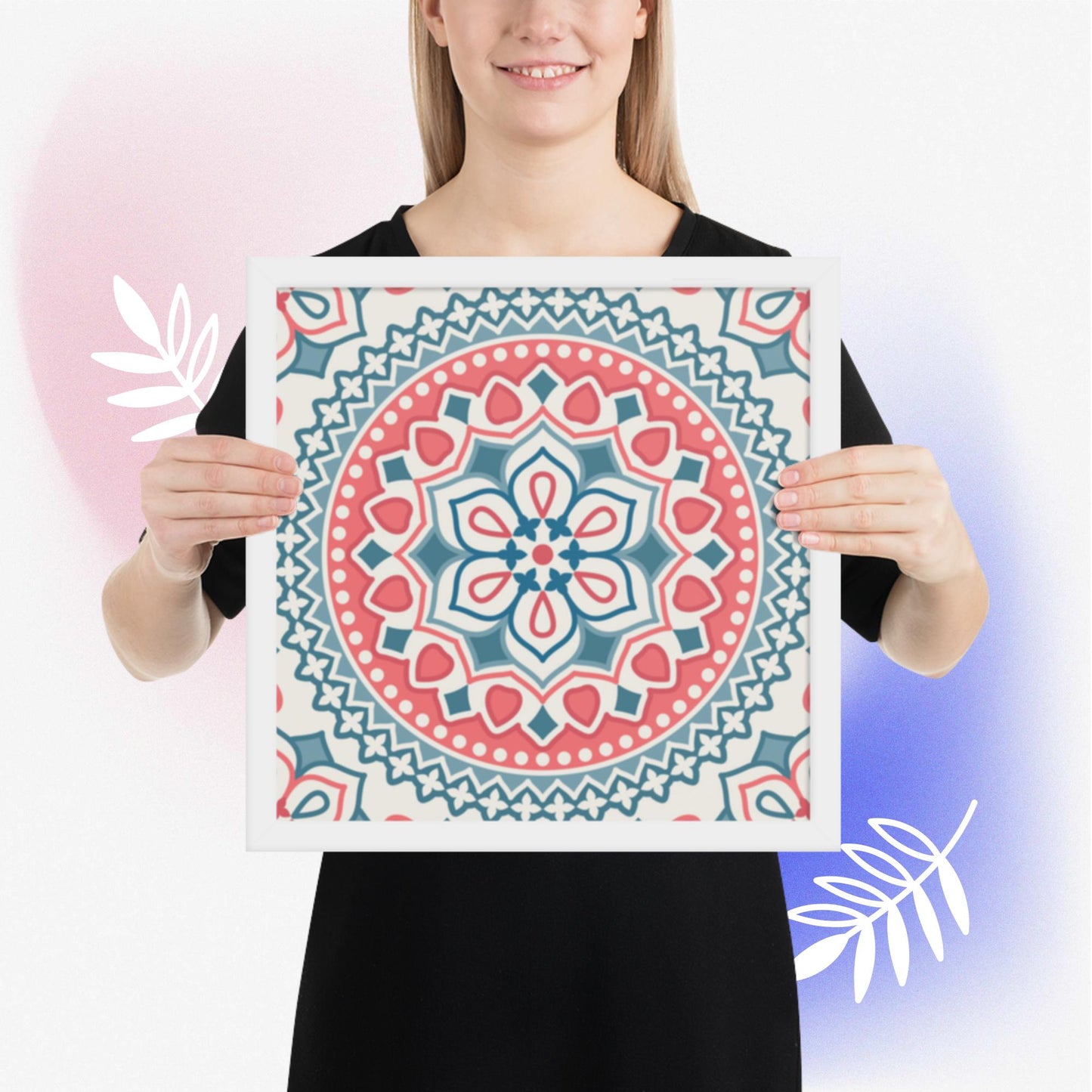 Pattern Art Framed Poster 34